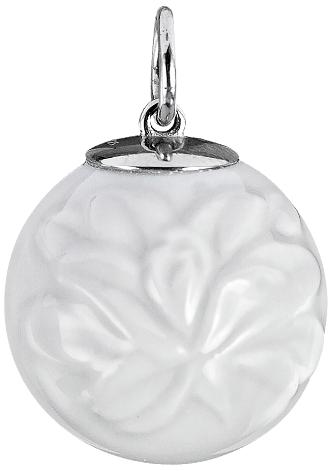 Porzellananhänger Boule, Weiß, Ø 1,9 cm | Meissen Porzellananhänger 000001-55m47 - Meissen Weimar