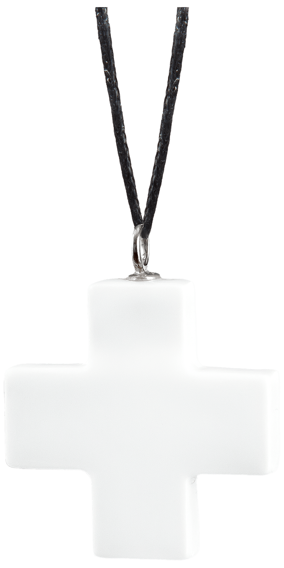 Porzellananhänger Kreuz Weiß, H 3,7 cm | Meissen Porzellananhänger 000001-55m41 - Meissen Weimar