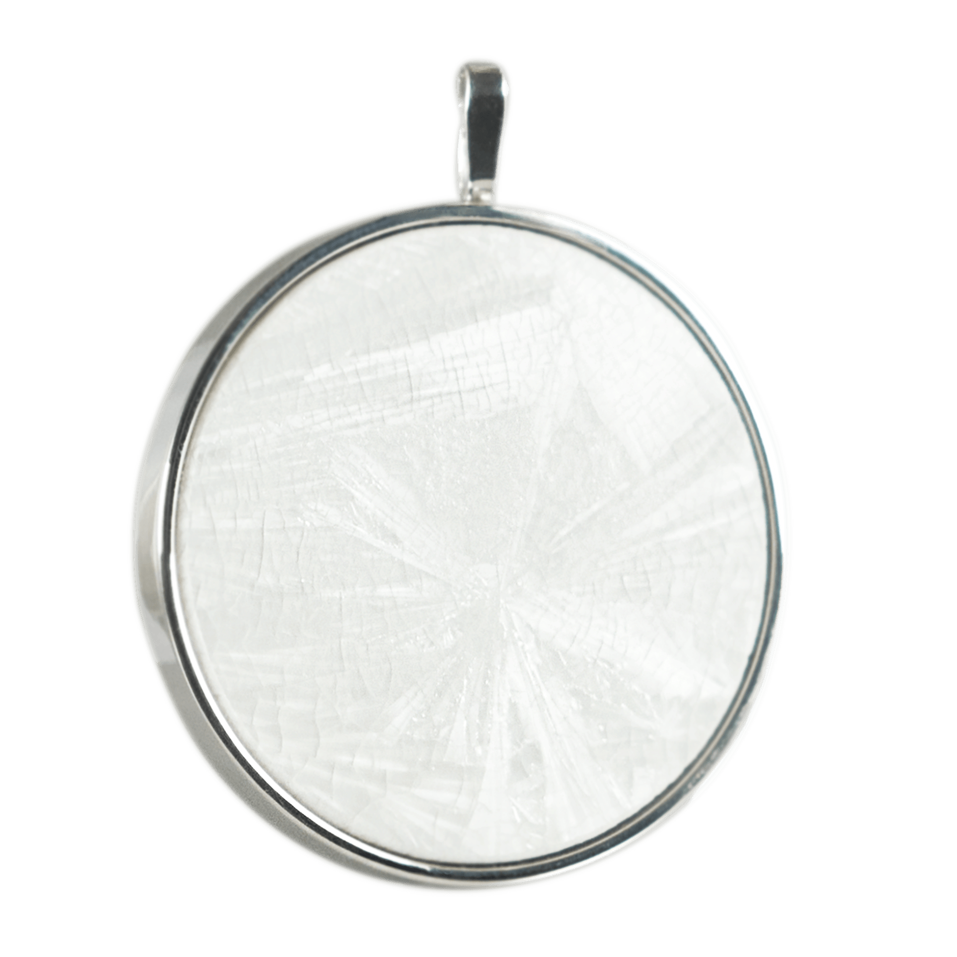 Porzellananhänger Kristallglasur Weiß Ø 3 cm | Meissen Porzellananhänger 65c177-58s01 - Meissen Weimar