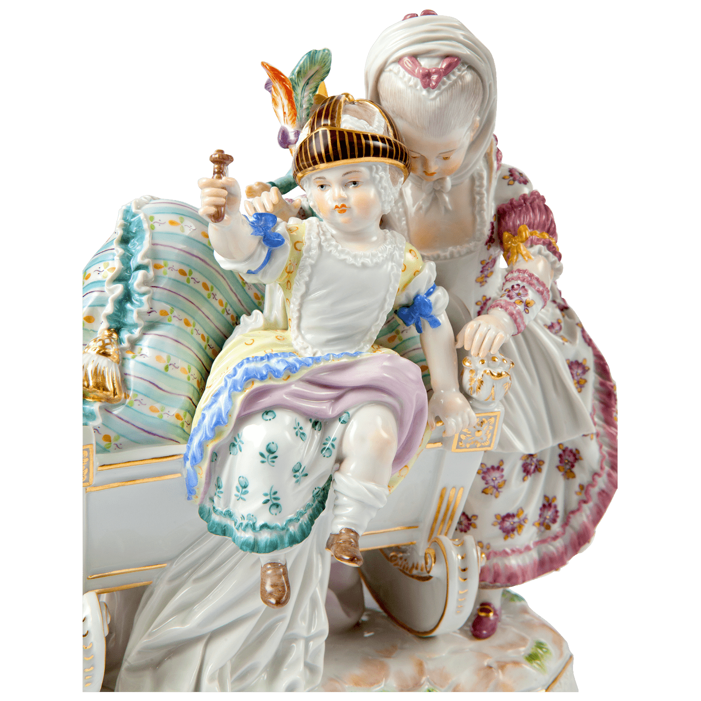 Porzellanfigur Freuden der Kindheit, Höhe 20 cm | Meissen Limitierte Meisterwerke 900384 - 73518 - Meissen Weimar