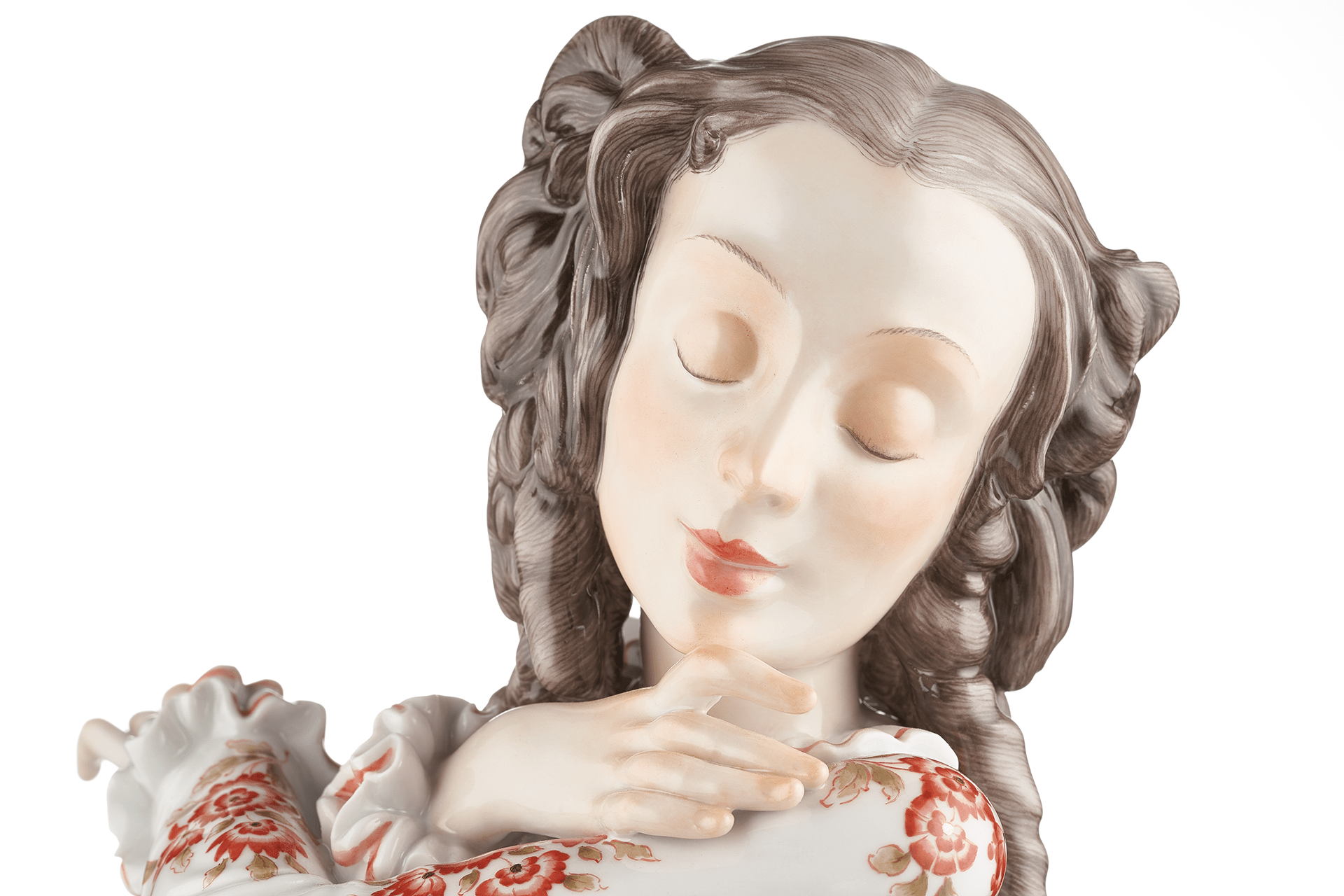 Porzellanfigur Tänzerin, handbemalt, H 29 cm | Meissen Exklusiv - Kollektion 900380 - 73581 - Meissen Weimar