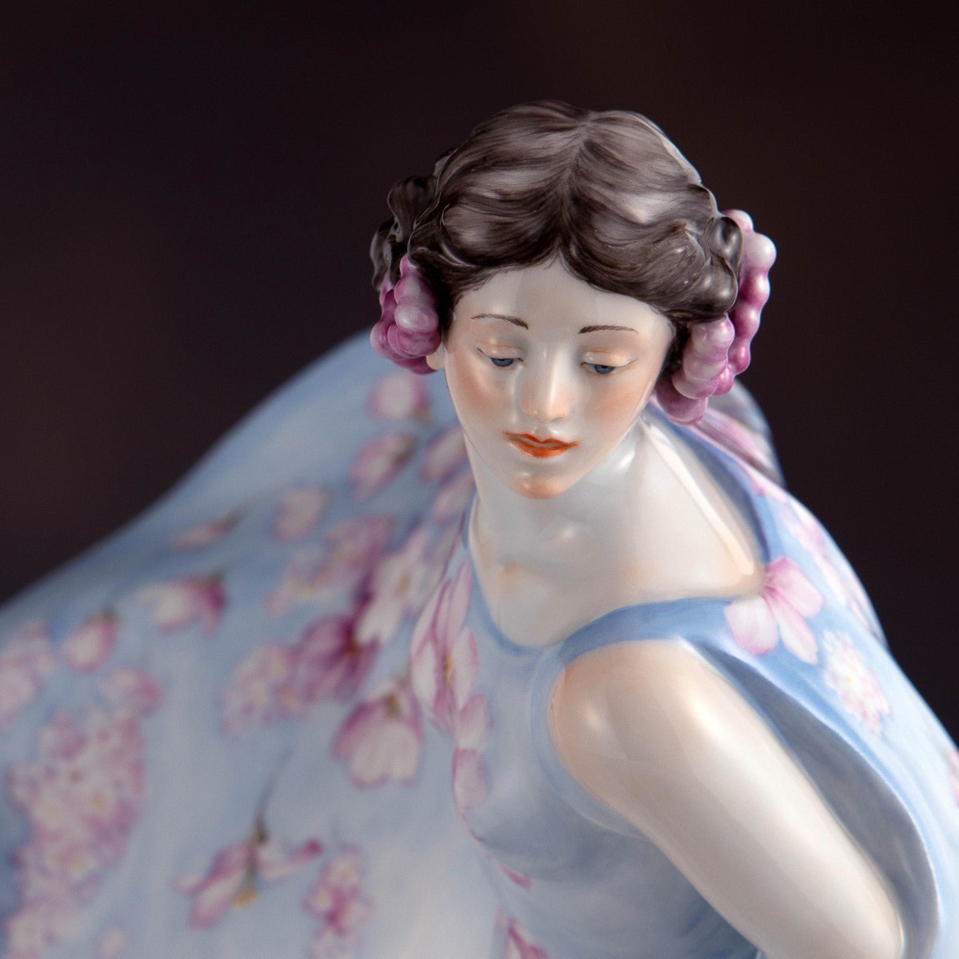 Porzellanfigur Tänzerin Loie Fuller, Limitiert, H 26 cm | Meissen Limitierte Meisterwerke 900384 - 73456 - Meissen Weimar