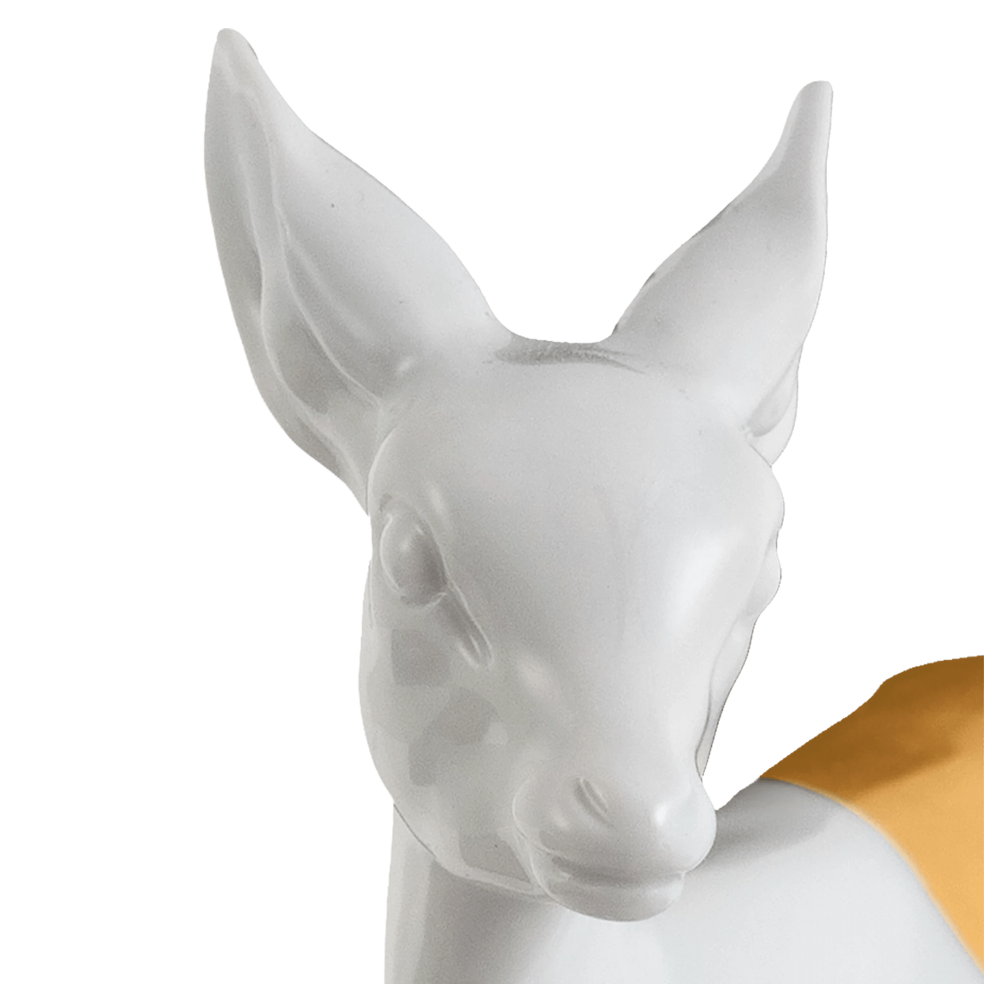 Reh, Gold staffiert, H 12,5 cm | Meissen Einzelplastik 900200 - 78718 - Meissen Weimar