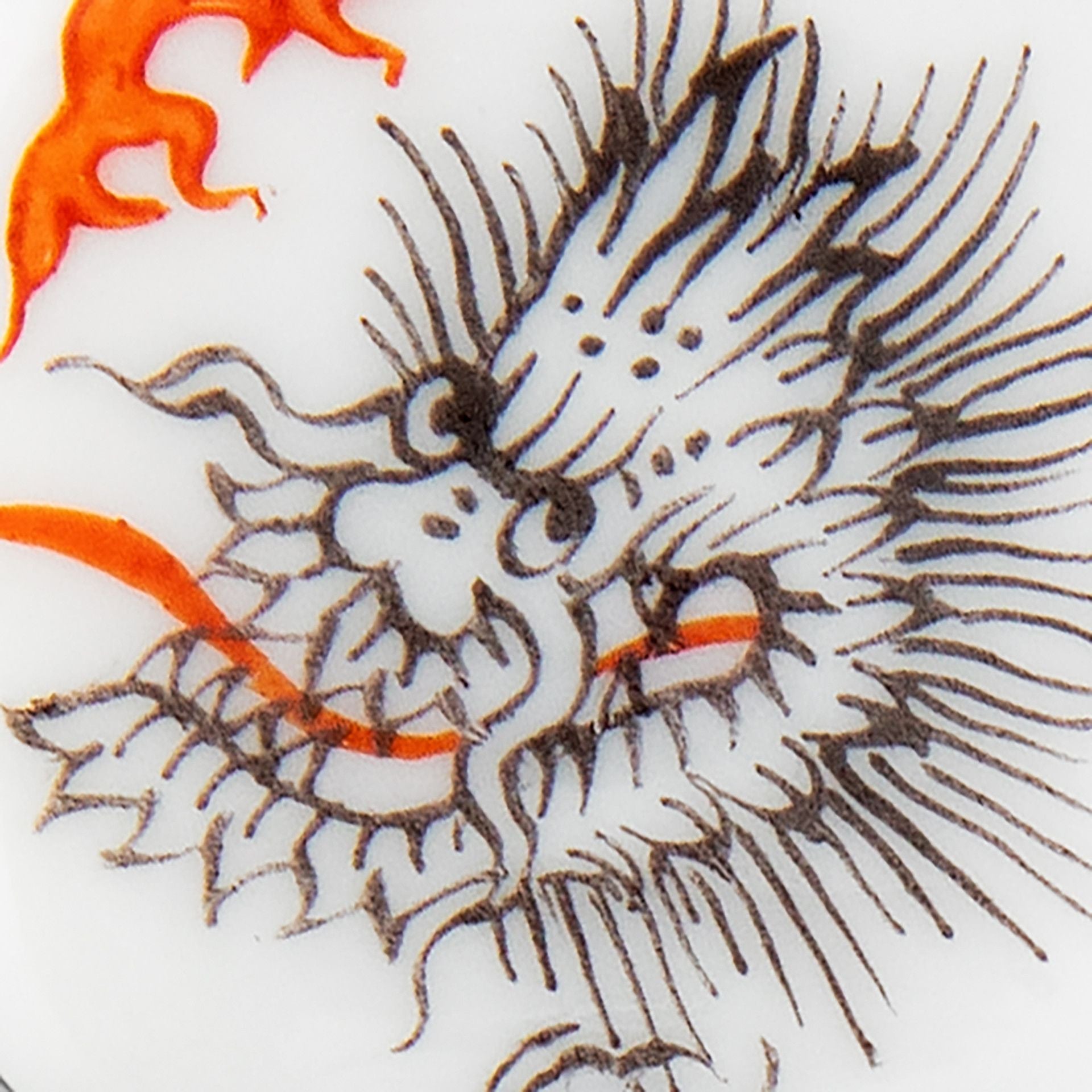 Reversnadel, Ming - Drache, Ø 1.8 cm | Meissen Schmuck Individuell mpj60dr927c1 - Meissen Weimar