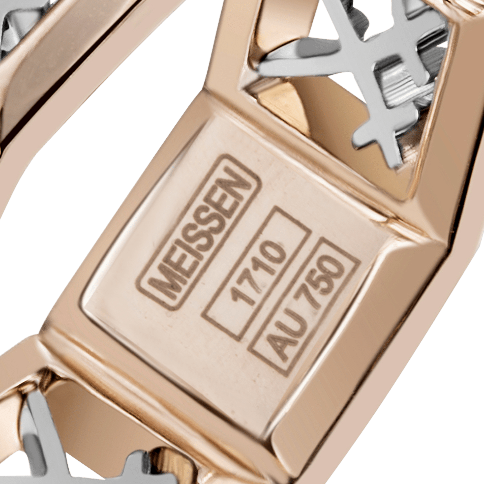 Ring, 750 Roségold, Gewicht 11 g | Meissen Swords Collection mpj10swi01100 - Meissen Weimar