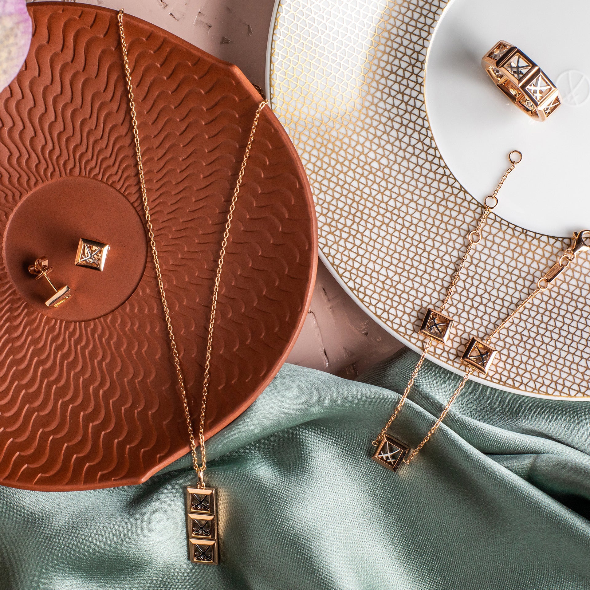 Ring, 750 Roségold, Gewicht 11 g | Meissen Swords Collection mpj10swi01100 - Meissen Weimar