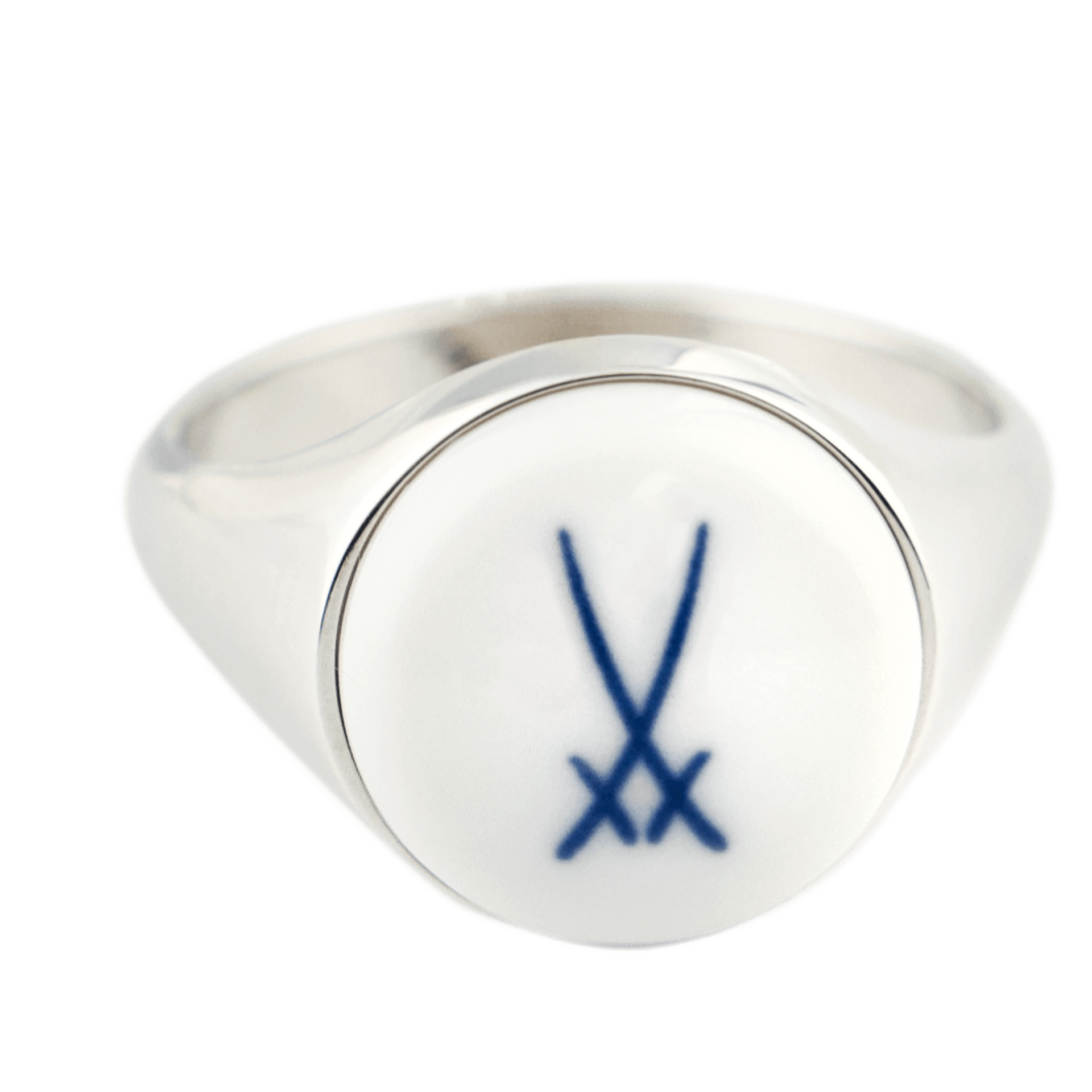 Ring, Markenzeichen Schwerter in Kobaltblau, 11 g | Meissen Kollektion Markenzeichen mpj10sw93600 - Meissen Weimar