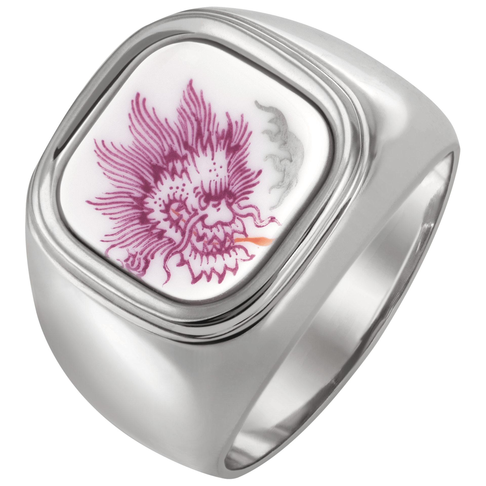 Ring Ming - Drache Purpur, 24 g | Meissen Schmuck Individuell mpj10dr92800 - Meissen Weimar