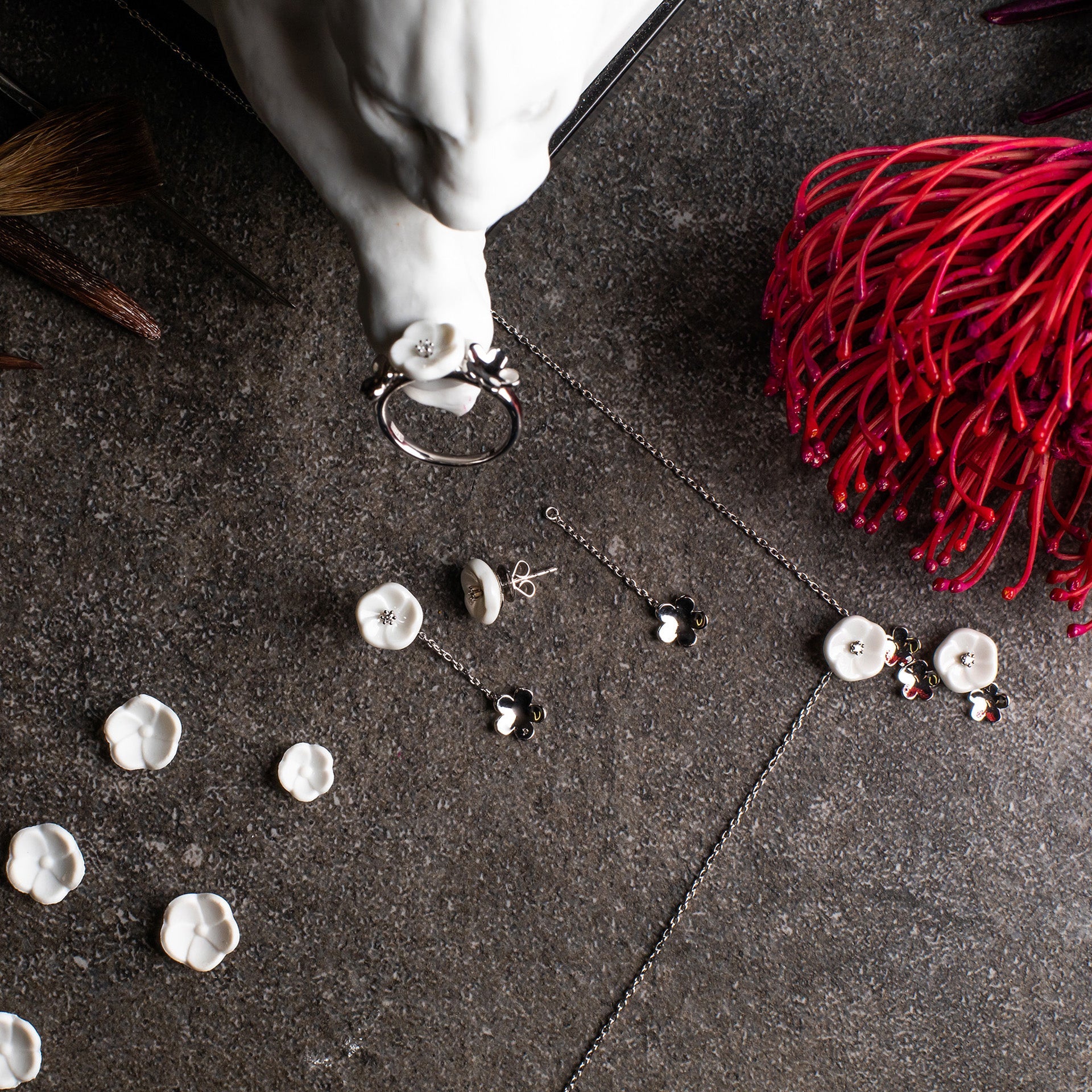 Ring, Royal Blossom Bouquet, 50 mm | Meissen Royal Blossom Collection mpj10bl28600 - Meissen Weimar