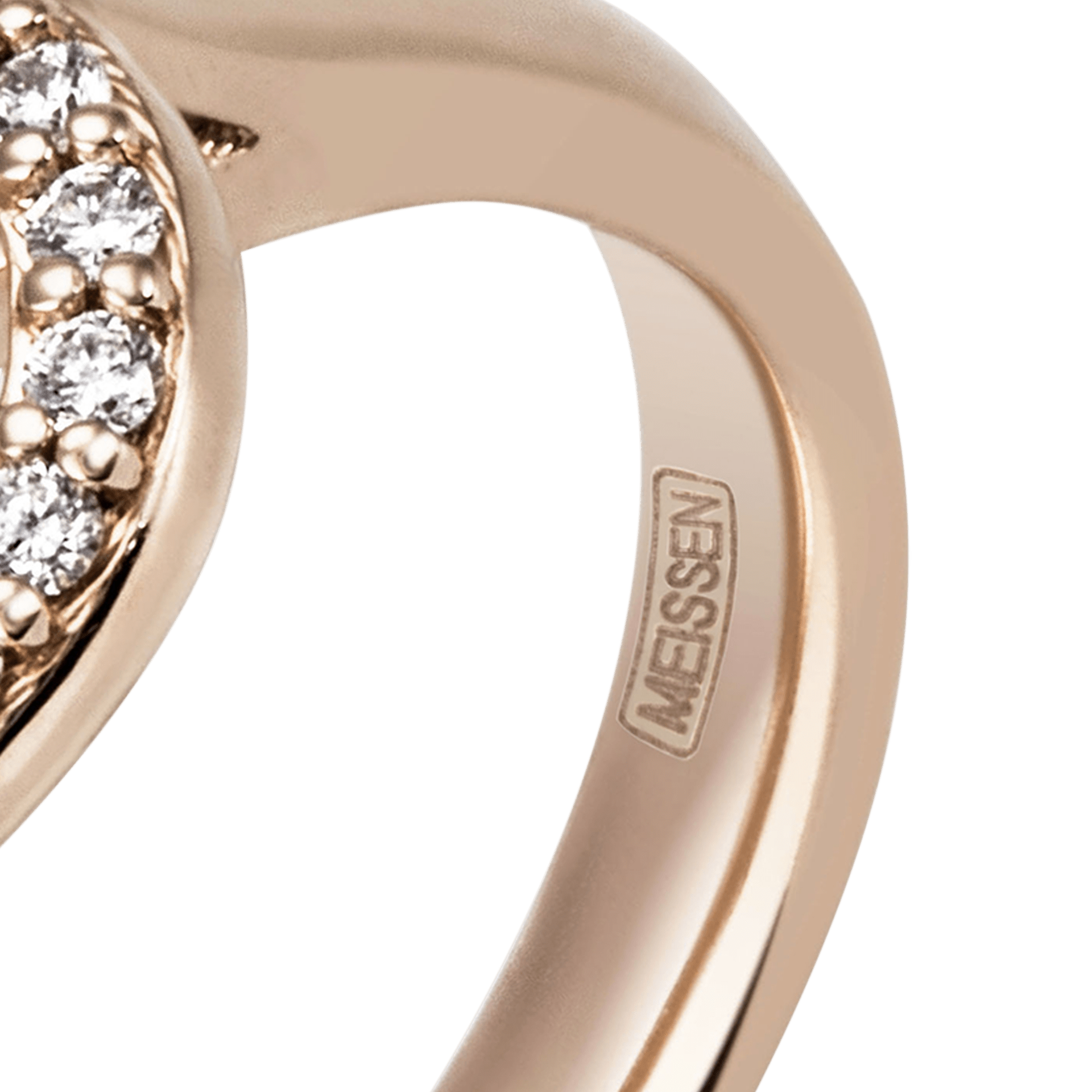Ring Royal Blossom Frame Roségold 750, 31 Diamanten, Gewicht 5 g | Meissen Royal Blossom Collection mpj10bf16800 - Meissen Weimar