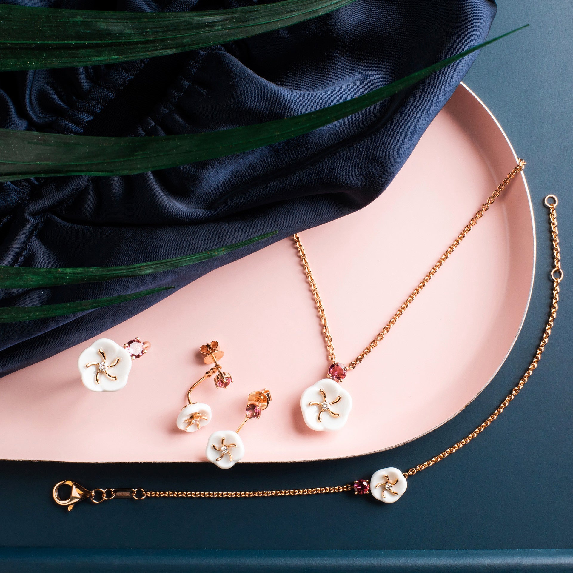 Ring, Turmalin Rosa, 50 mm | Meissen Royal Blossom Collection mpj10bl16500 - Meissen Weimar