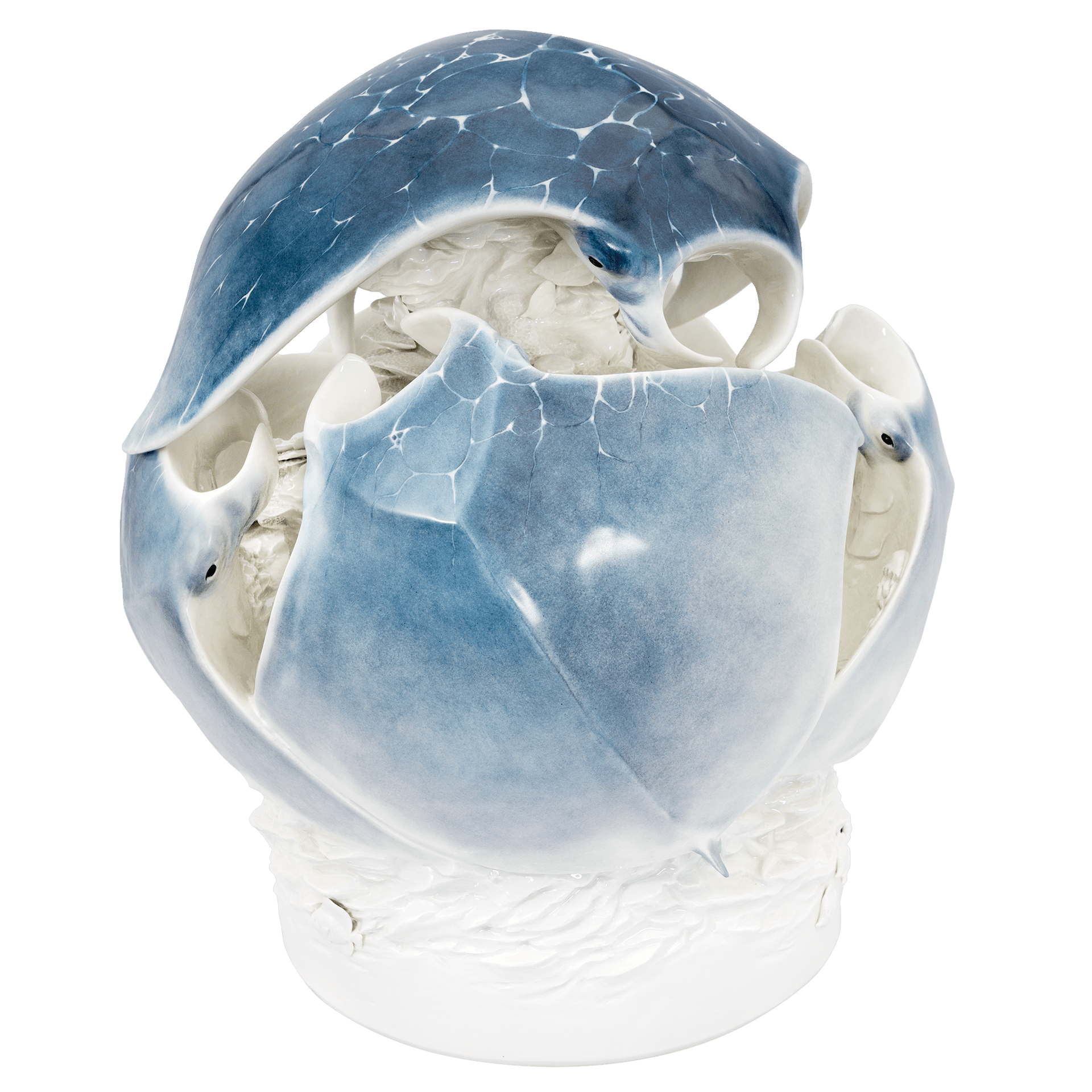 Rochenkugel, Bunt staffiert, Lim., H 44 cm | Meissen Exklusiv - Kollektion 900180-78M40 - Meissen Weimar