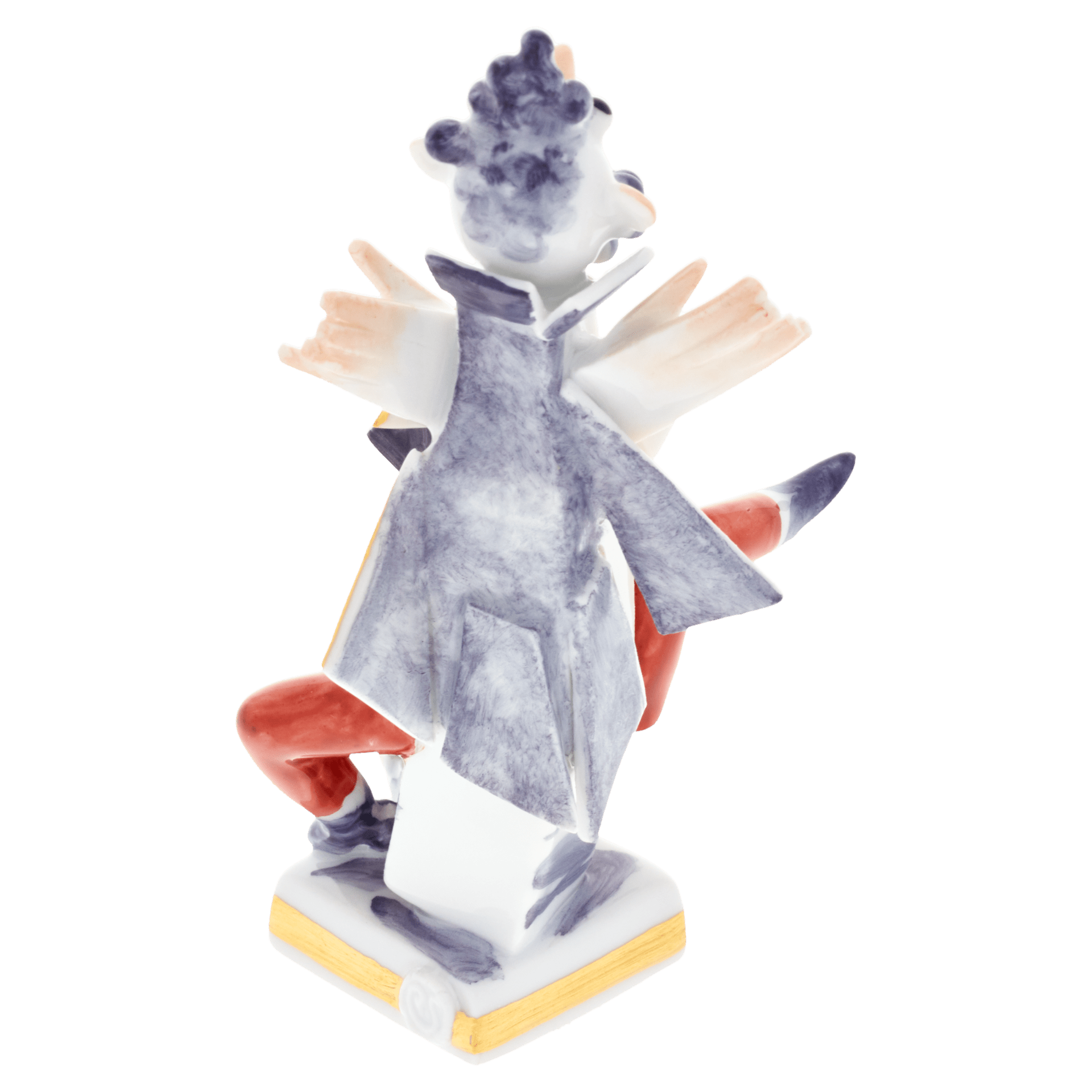 Rumpelstilzchen, Bunt und gold staffiert - , H 10 cm | Meissen Miniaturfiguren - Edition 900300 - 83232 - Meissen Weimar