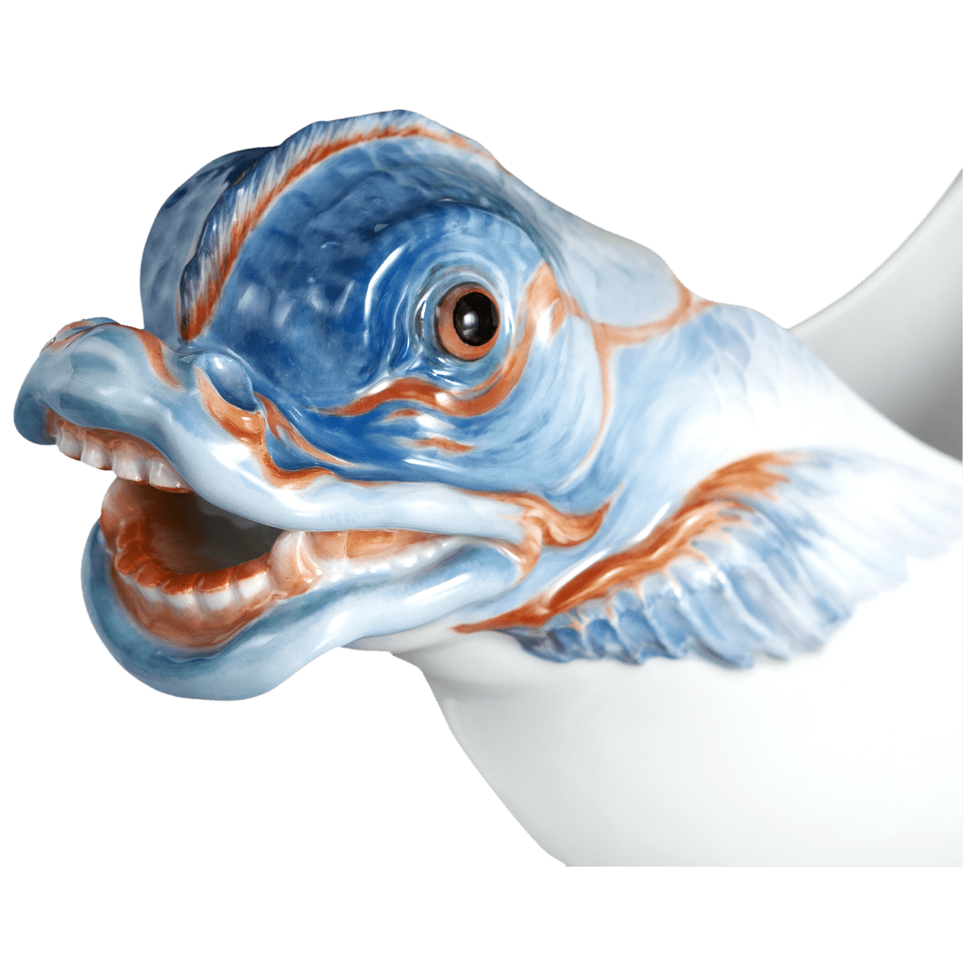 Sauciere Fischkopf, H 15 cm, limitiert | Meissen Fine Dining 900174 - 81592 - Meissen Weimar