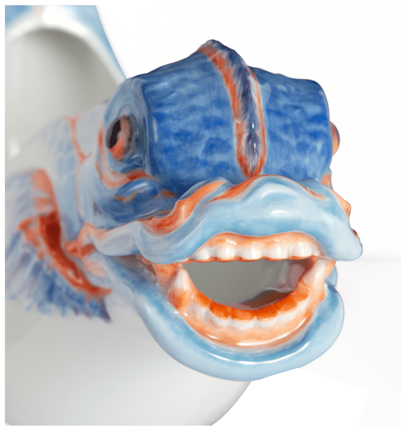 Sauciere Fischkopf, H 15 cm, limitiert | Meissen Fine Dining 900174 - 81592 - Meissen Weimar