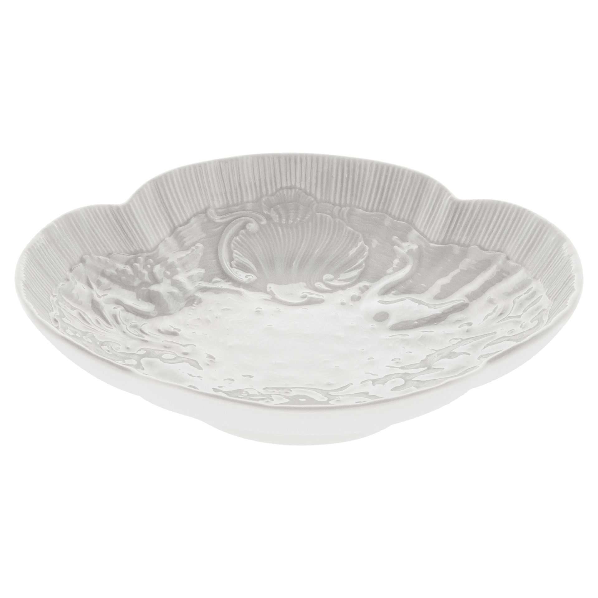 Schälchen, weiß, L 13 cm | Meissen Schwanendessin 000001 - 05283 - Meissen Weimar