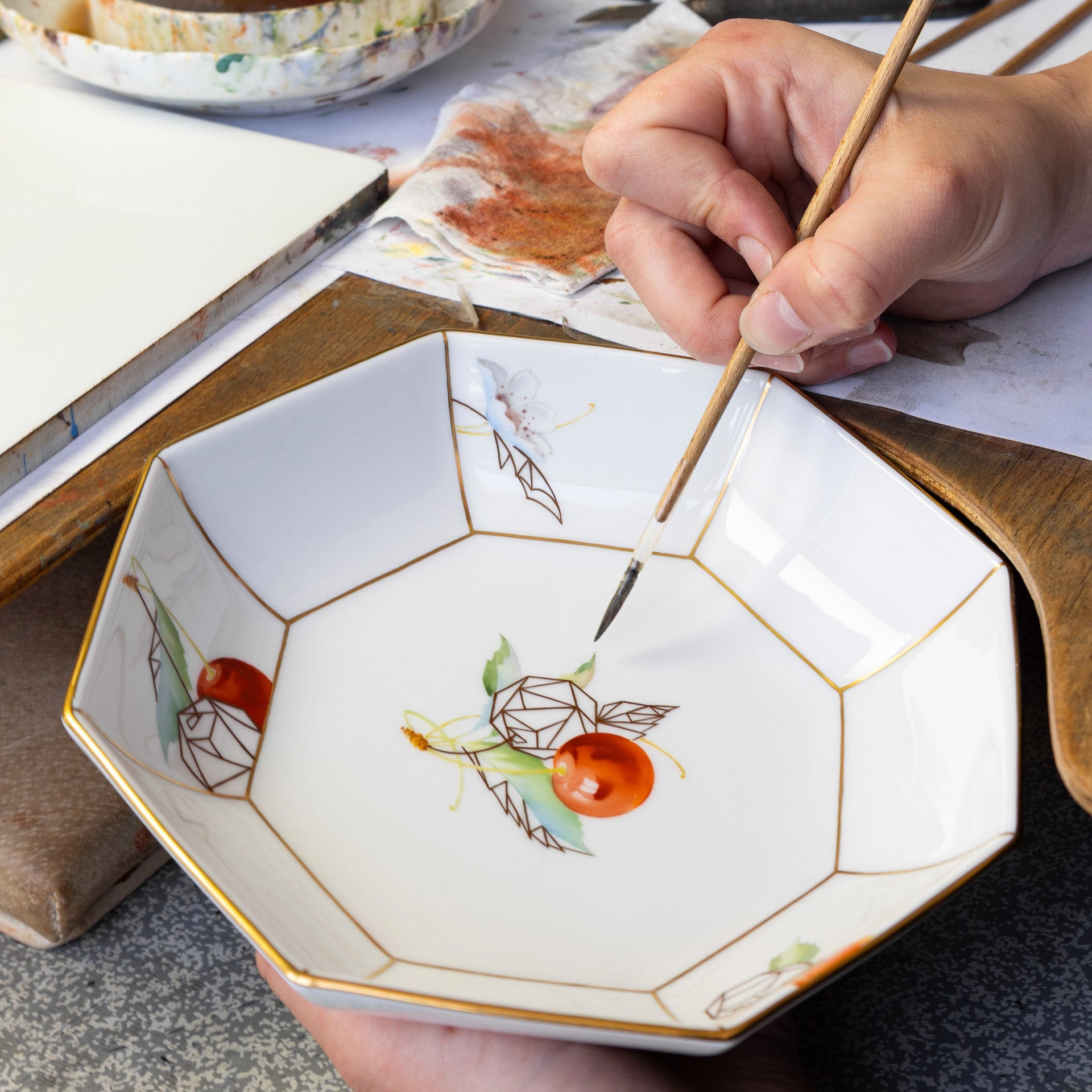 Schale "Fruchtspiele", Lim. 25, ø 19 cm | Meissen Limited Edition 24A074-53271 - Meissen Weimar