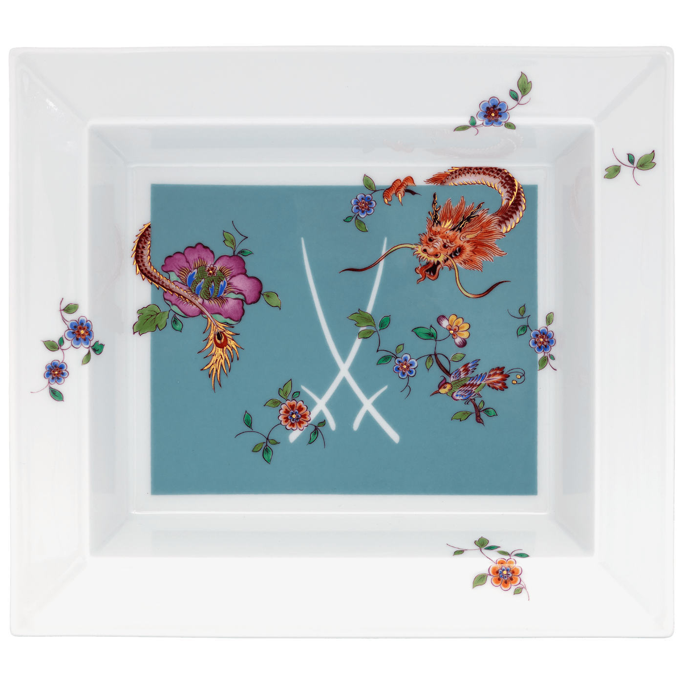 Schale, groß, Fantasiedrache, 2022/2023, 21 x 18,5 cm | Meissen Club - Edition 45A018 - 53274 - Meissen Weimar