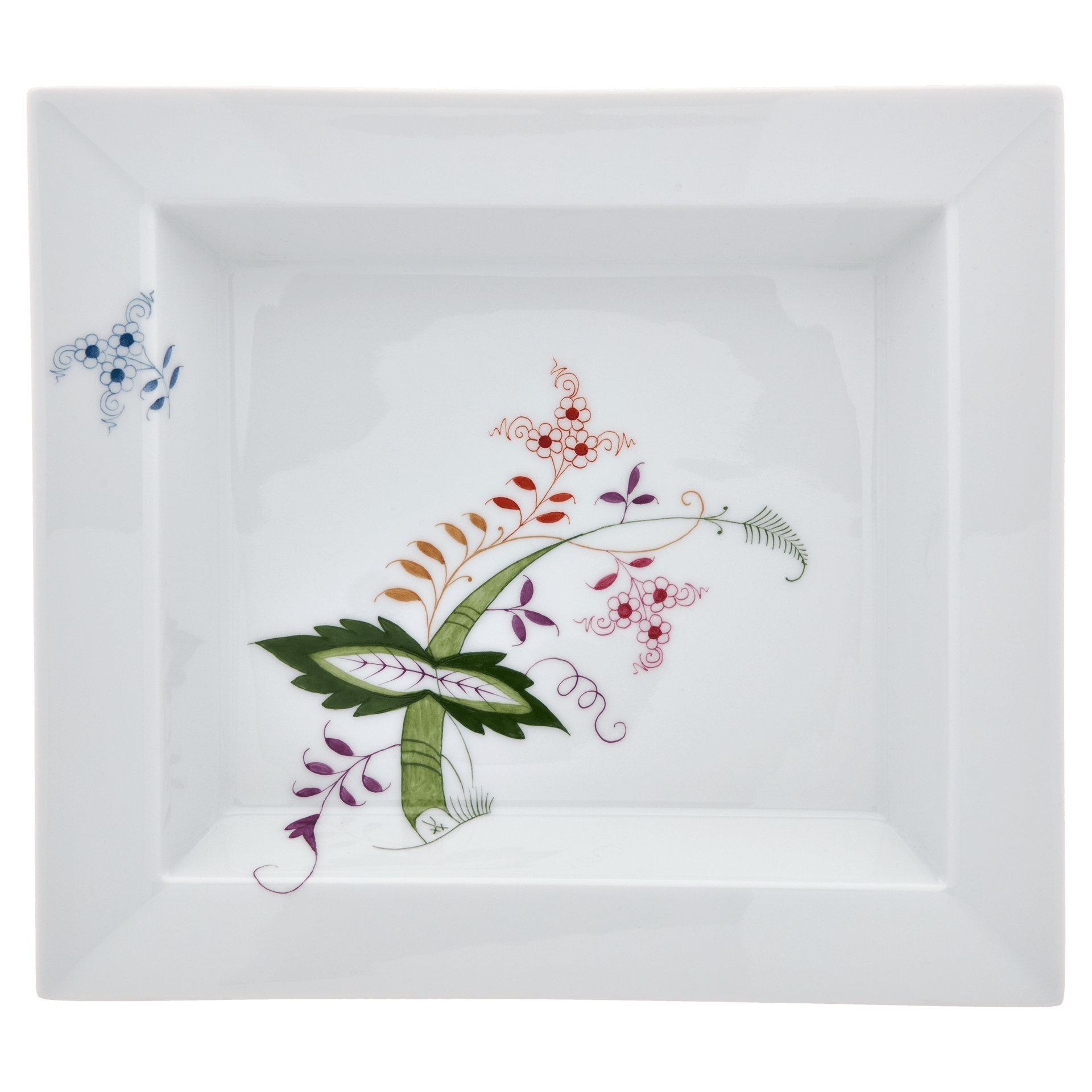 Schale groß, Meissen - Malerei "Rainbow Zwiebelmuster", 21 x 18,5 cm | The Meissen Vide - Poche - Collection 36A016 - 53274 - Meissen Weimar