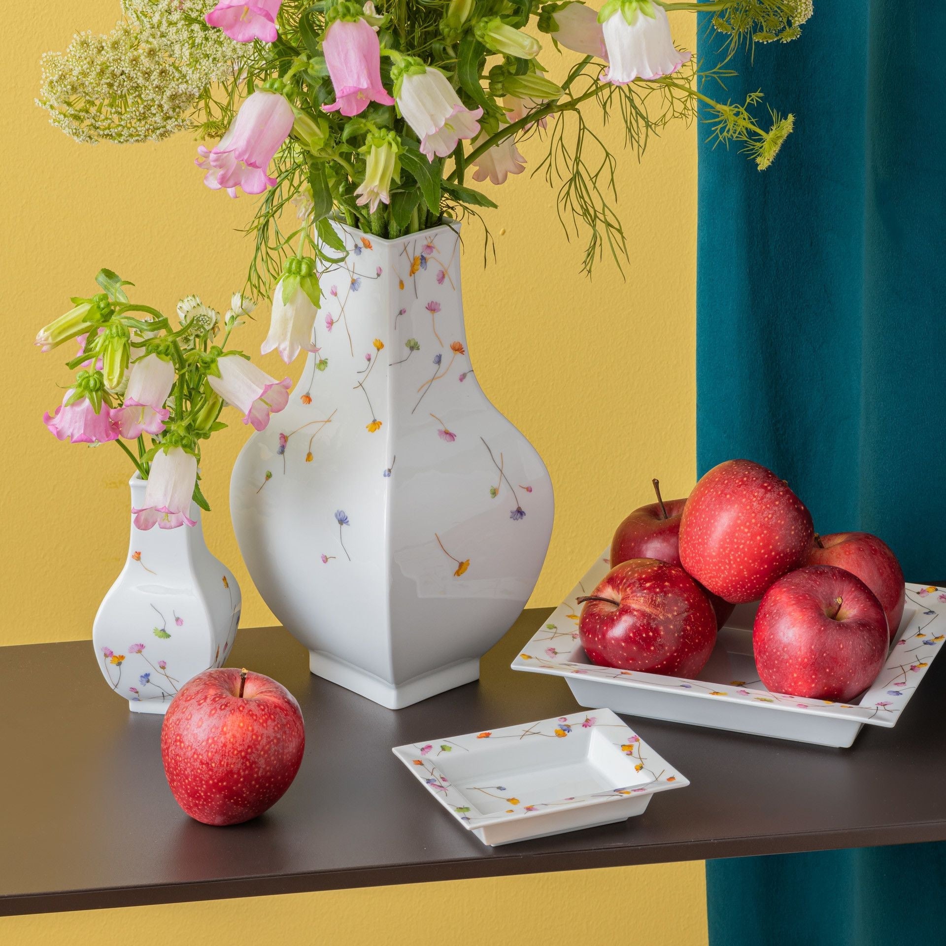 Schale, groß, "Precious Flowers", 21 x 18,5 cm | The Meissen Vide - Poche - Collection 018501 - 53274 - Meissen Weimar