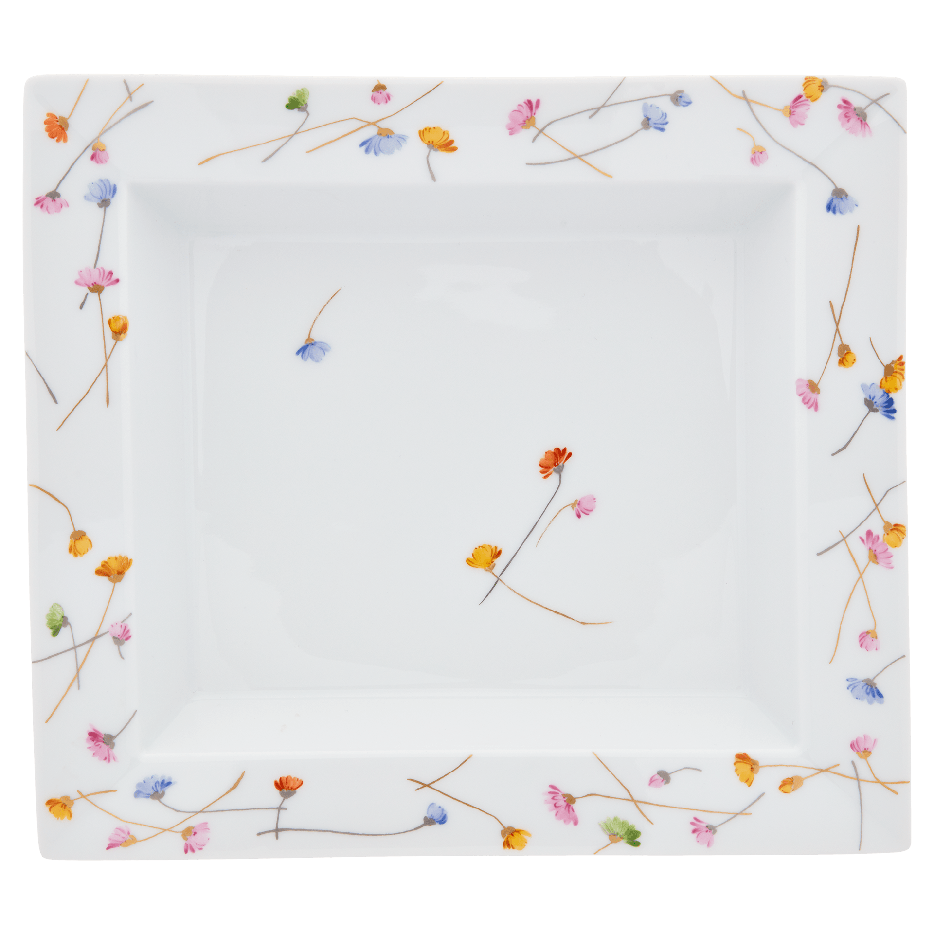 Schale, groß, "Precious Flowers", 21 x 18,5 cm | The Meissen Vide - Poche - Collection 018501 - 53274 - Meissen Weimar