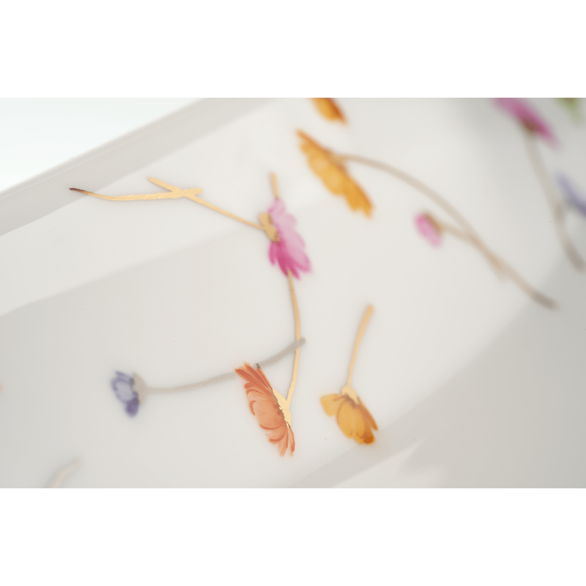 Schale, groß, "Precious Flowers", 22 x 26,5 cm | Meissen Schalen - Kollektion 018501 - 54200 - Meissen Weimar