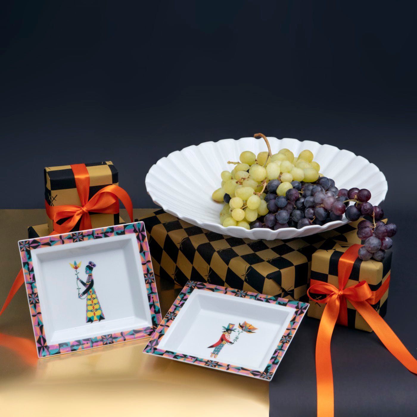 Schale Weiß Ø 41 cm | Meissen Kollektion Markenzeichen 000001 - 54622 - Meissen Weimar