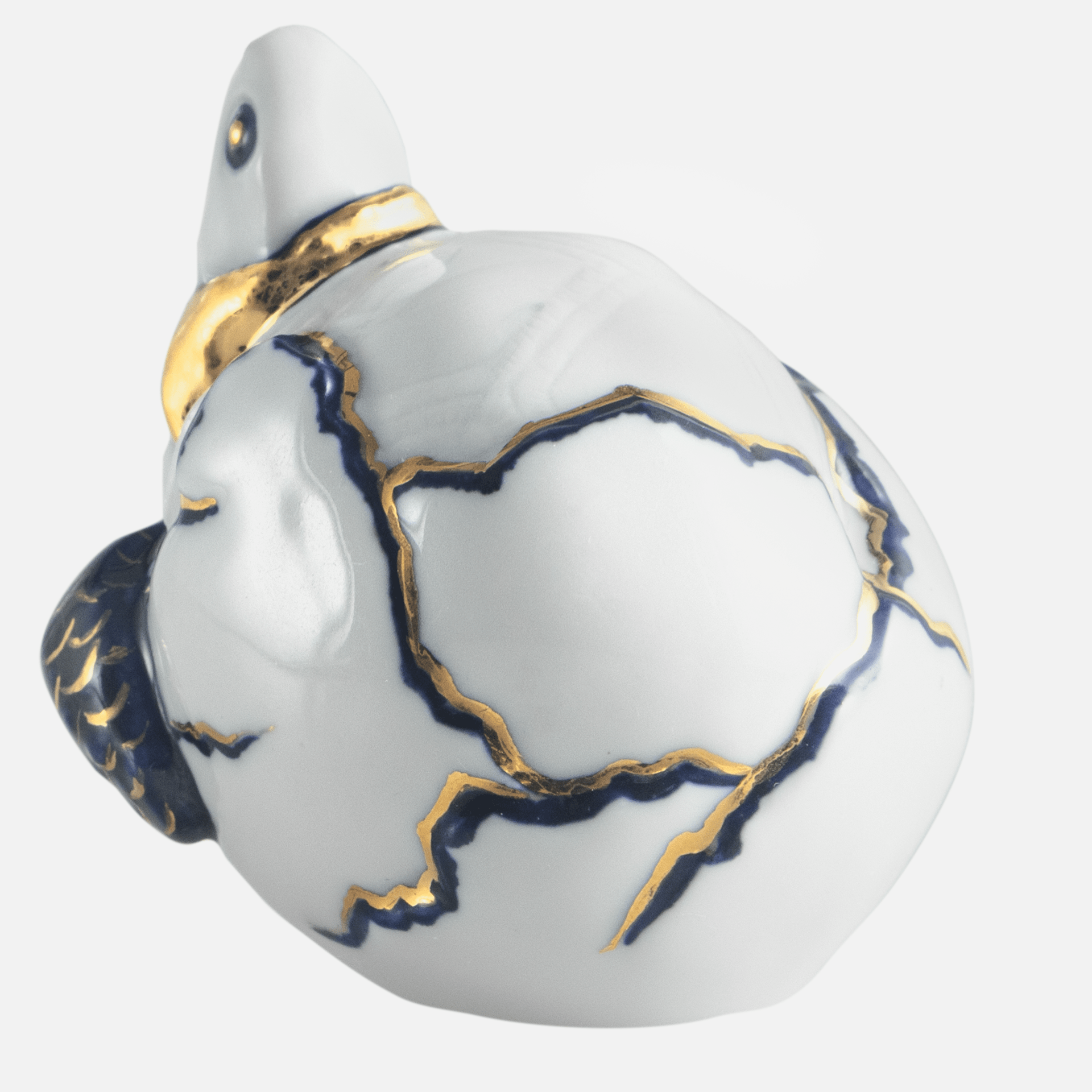 Schildkröte Kleinplastik, Bunt und gold staffiert, 5,7 cm | Meissen Einzelplastik 900300 - 78953 - Meissen Weimar