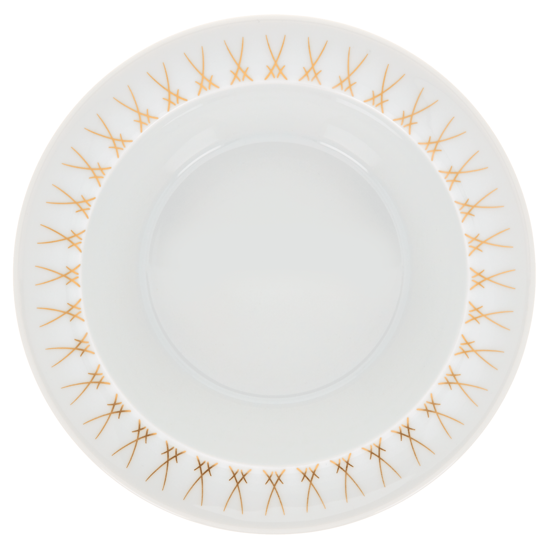 Schüssel klein, Schwerter - Luxusgold, Schwerterkante, Ø 15,5 cm. | Meissen No.41 79A221 - 41438 - Meissen Weimar