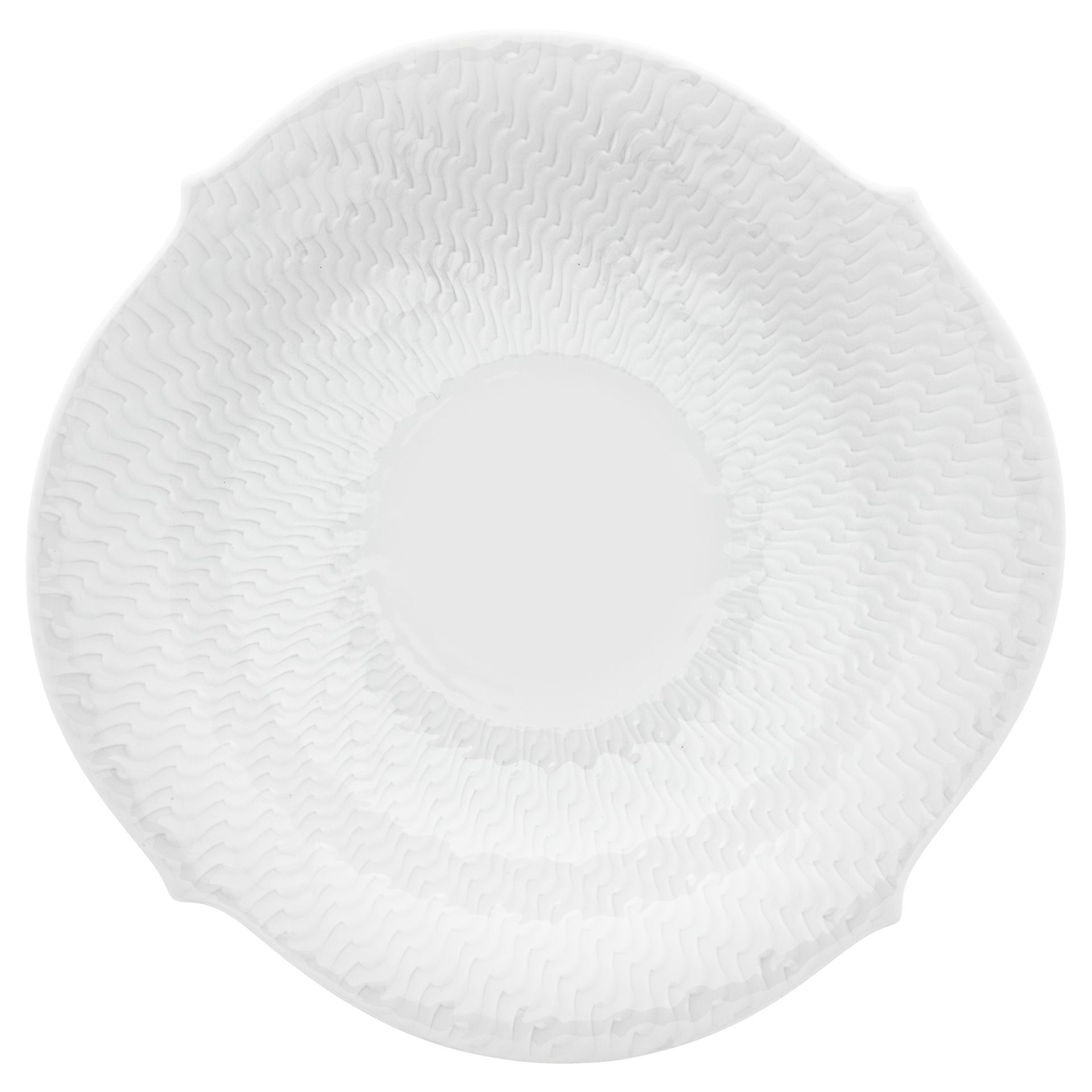 Schüssel, mittel, Weiß, ø 22 cm | Meissen Wellenspiel Relief 000001 - 29439 - Meissen Weimar