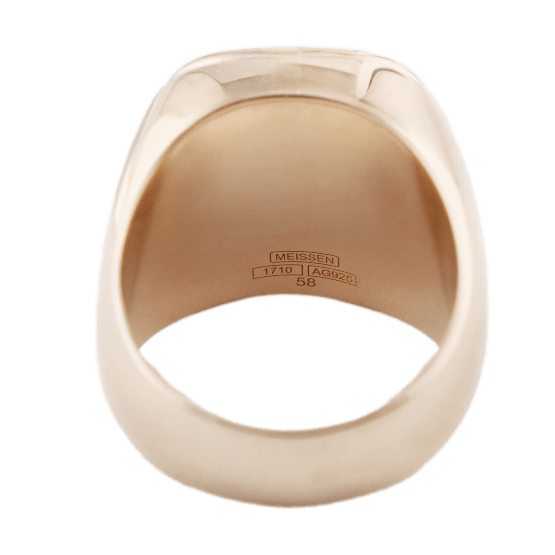 Siegelring, Monogramm in Gold, 25 g | Meissen Geschenke 90a547-53ma8 - Meissen Weimar