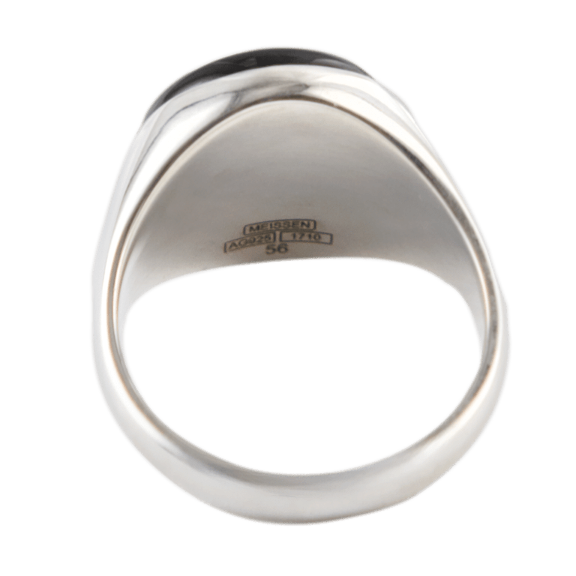 Siegelring, Monogramm in Platin, 10 g | Meissen Geschenke 90a447-53mx7 - Meissen Weimar