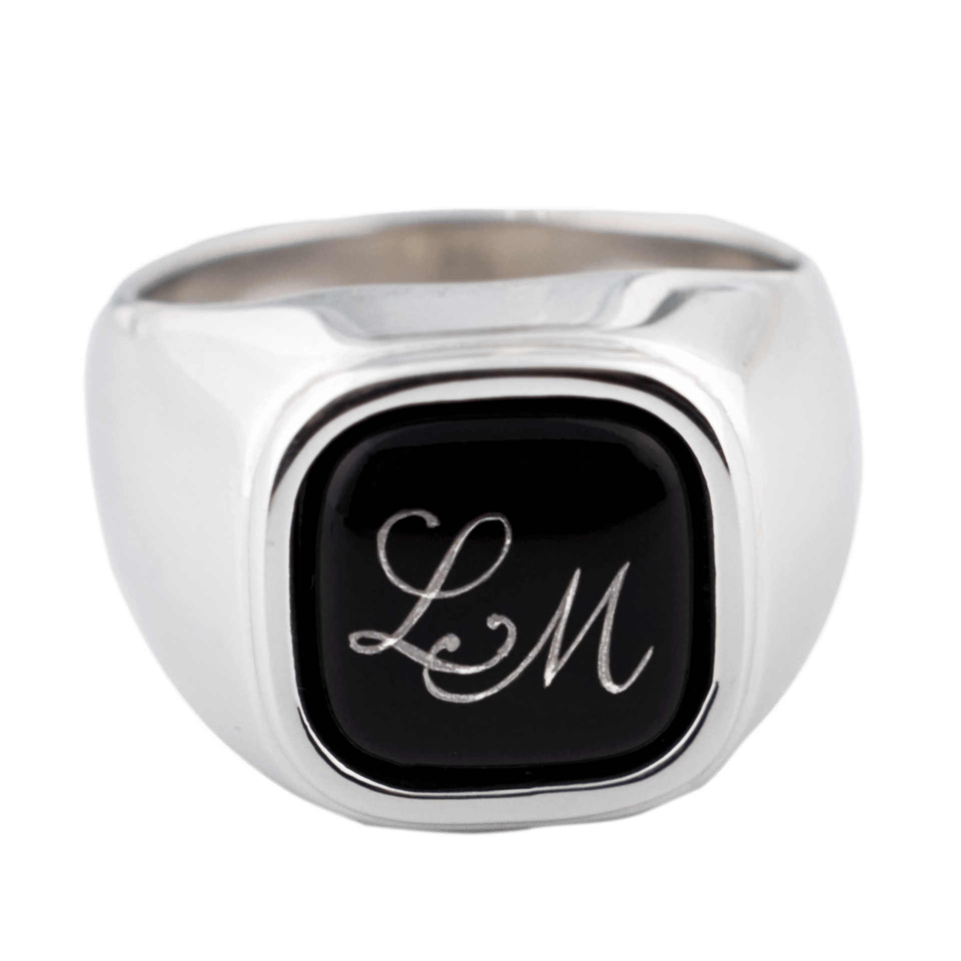 Siegelring, Monogramm in Platin, 25 g | Meissen Geschenke 90a447-53ma7 - Meissen Weimar