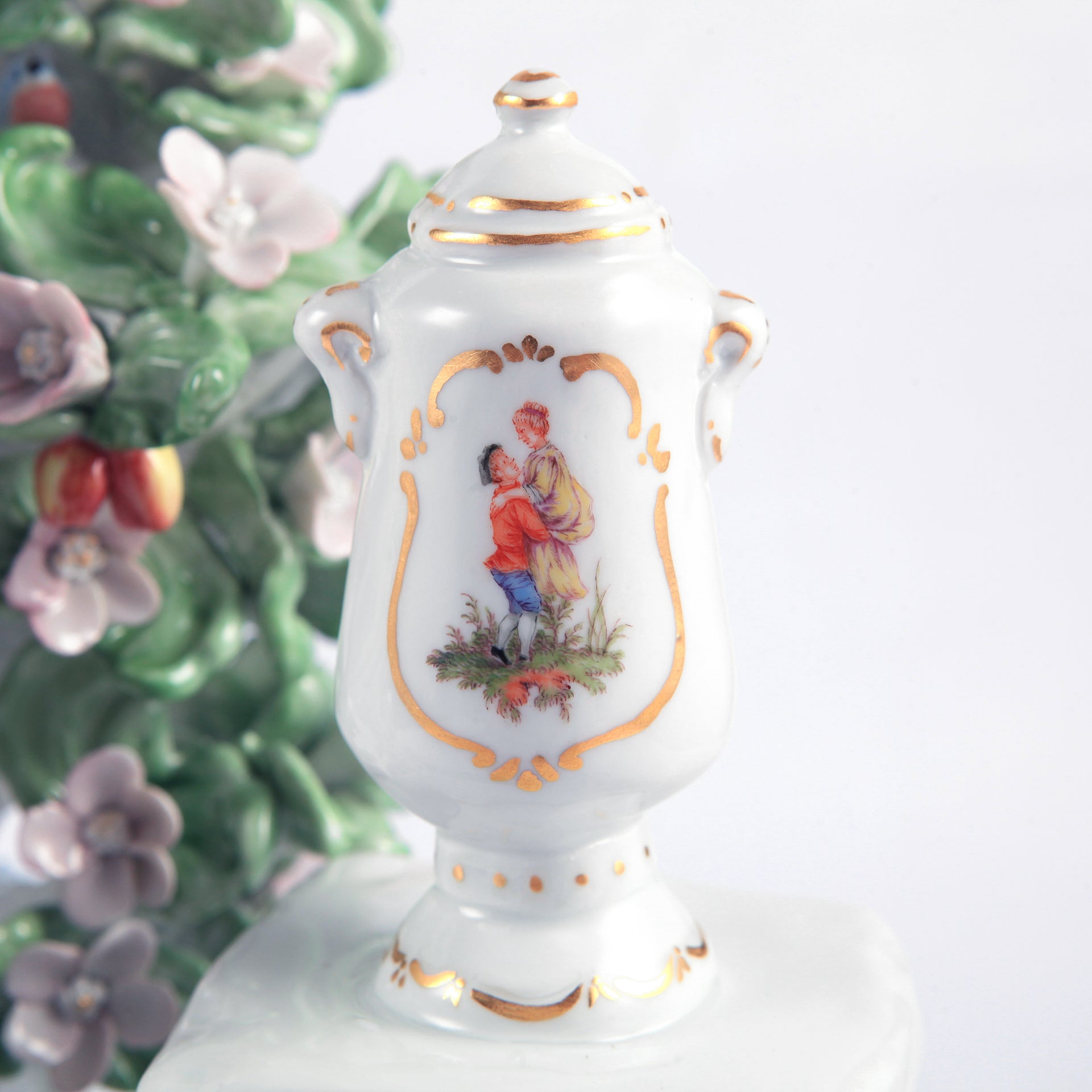 Skulptur Die Krönung H 34 cm | Meissen Figuren Individuell 65c028 - 73689 - Meissen Weimar