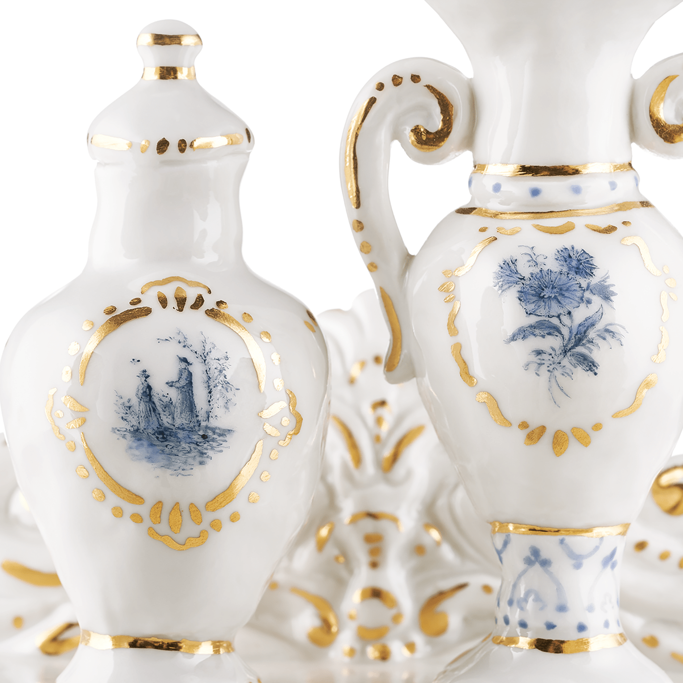 Skulptur "Eine große Leidenschaft", Porzellan, H 28 cm | Meissen Figuren Individuell 65c028 - 73694 - Meissen Weimar