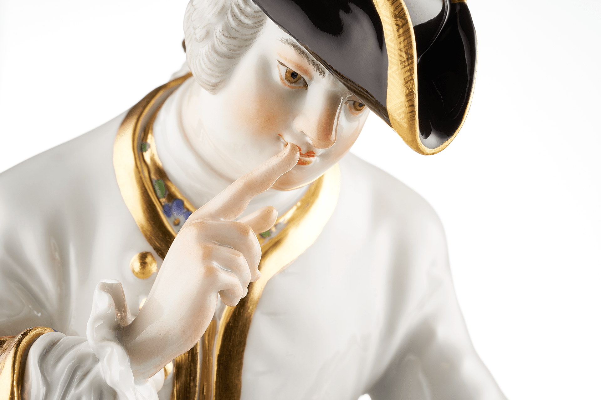 Skulptur Freimaurer, Porzellan, H 23 cm | Meissen Exklusiv - Kollektion 900380 - 73049 - Meissen Weimar