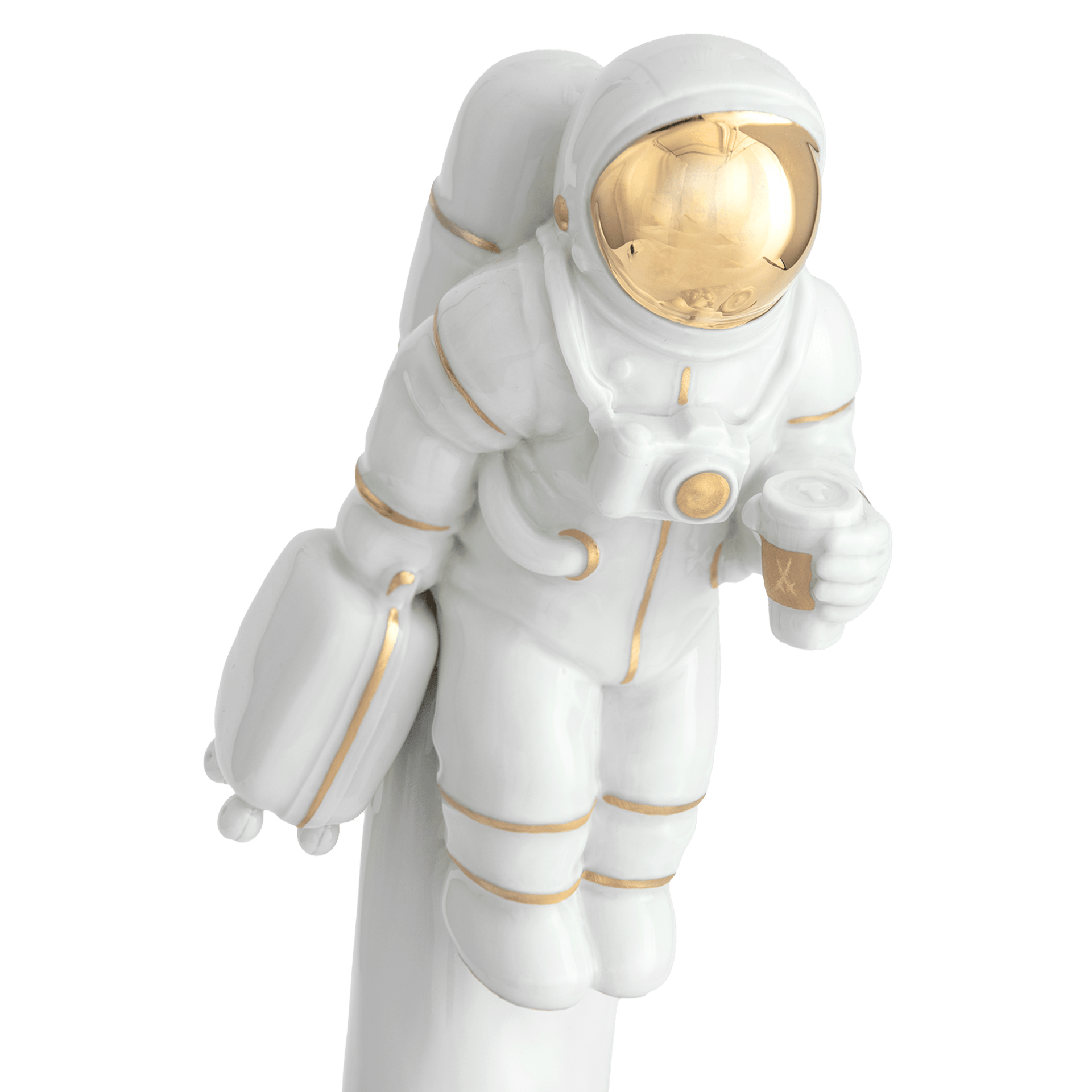 Skulptur, Limited Edition Weltraumtourist, H 42 cm | Meissen Figuren Individuell 900274-73961 - Meissen Weimar