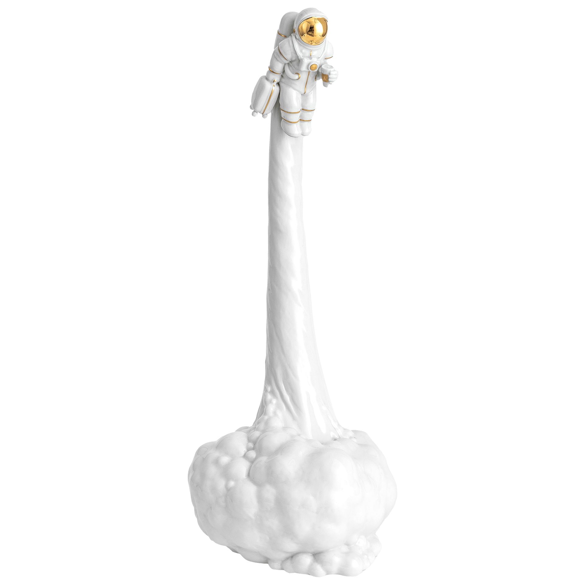 Skulptur, Limited Edition Weltraumtourist, H 42 cm | Meissen Figuren Individuell 900274-73961 - Meissen Weimar