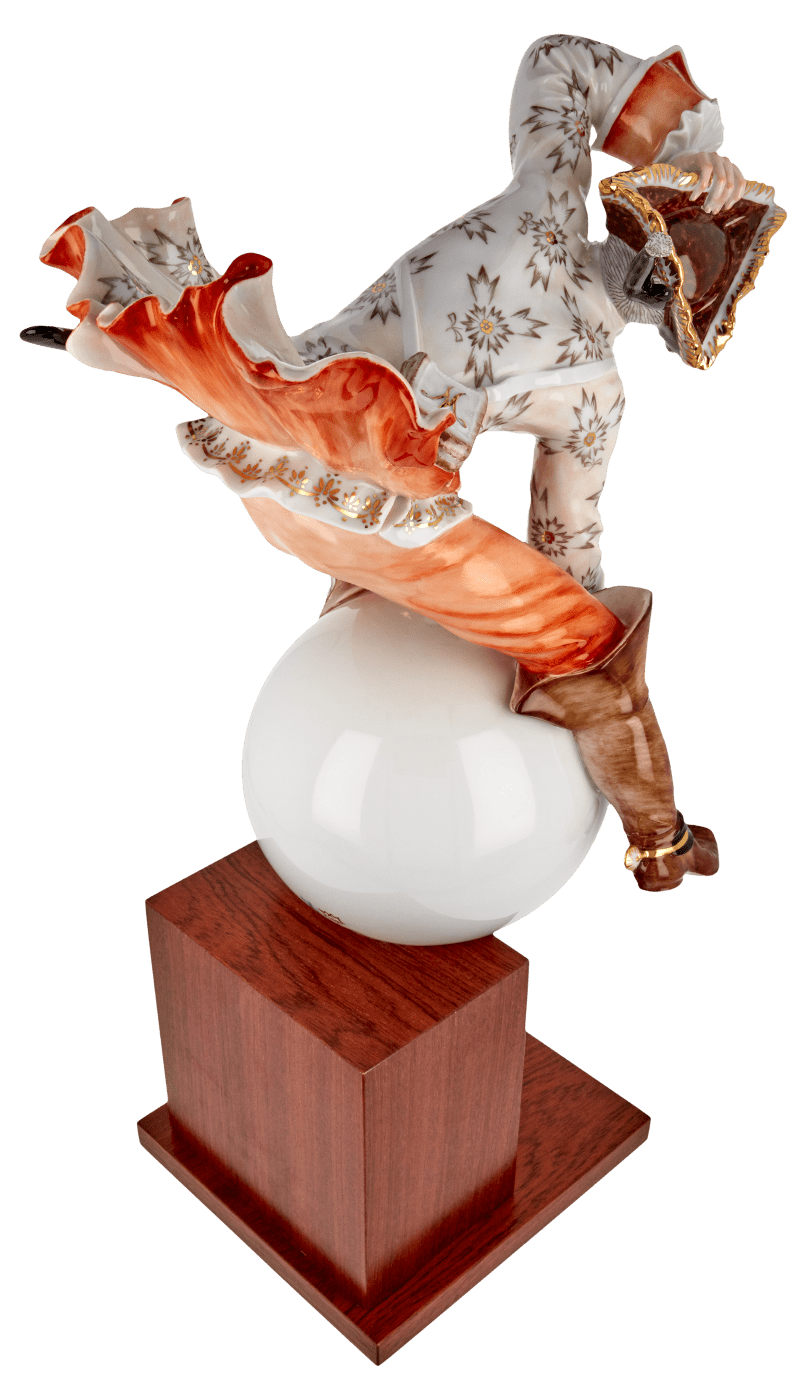 Skulptur Münchhausen H 28 cm | Meissen Exklusiv - Kollektion 900380 - 73m02 - Meissen Weimar