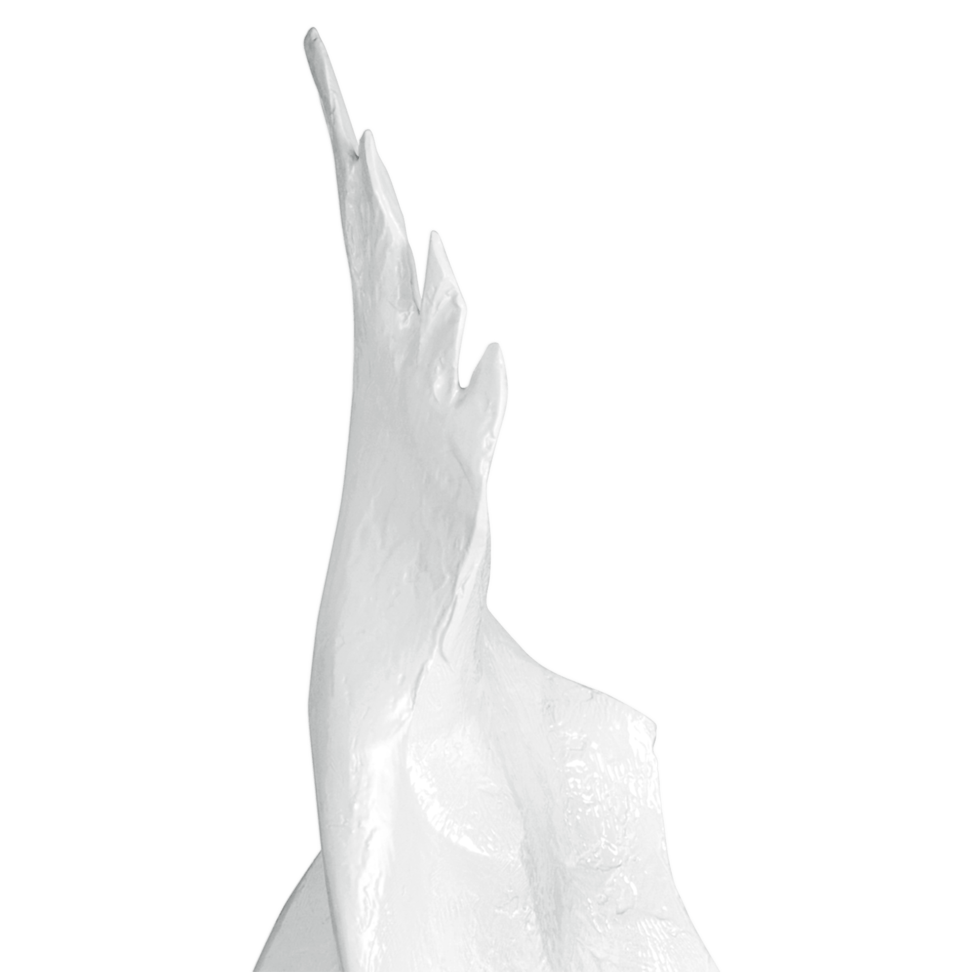 Skulptur Weiß H 135 cm | Meissen Limitierte Meisterwerke 000084 - 73m21 - Meissen Weimar