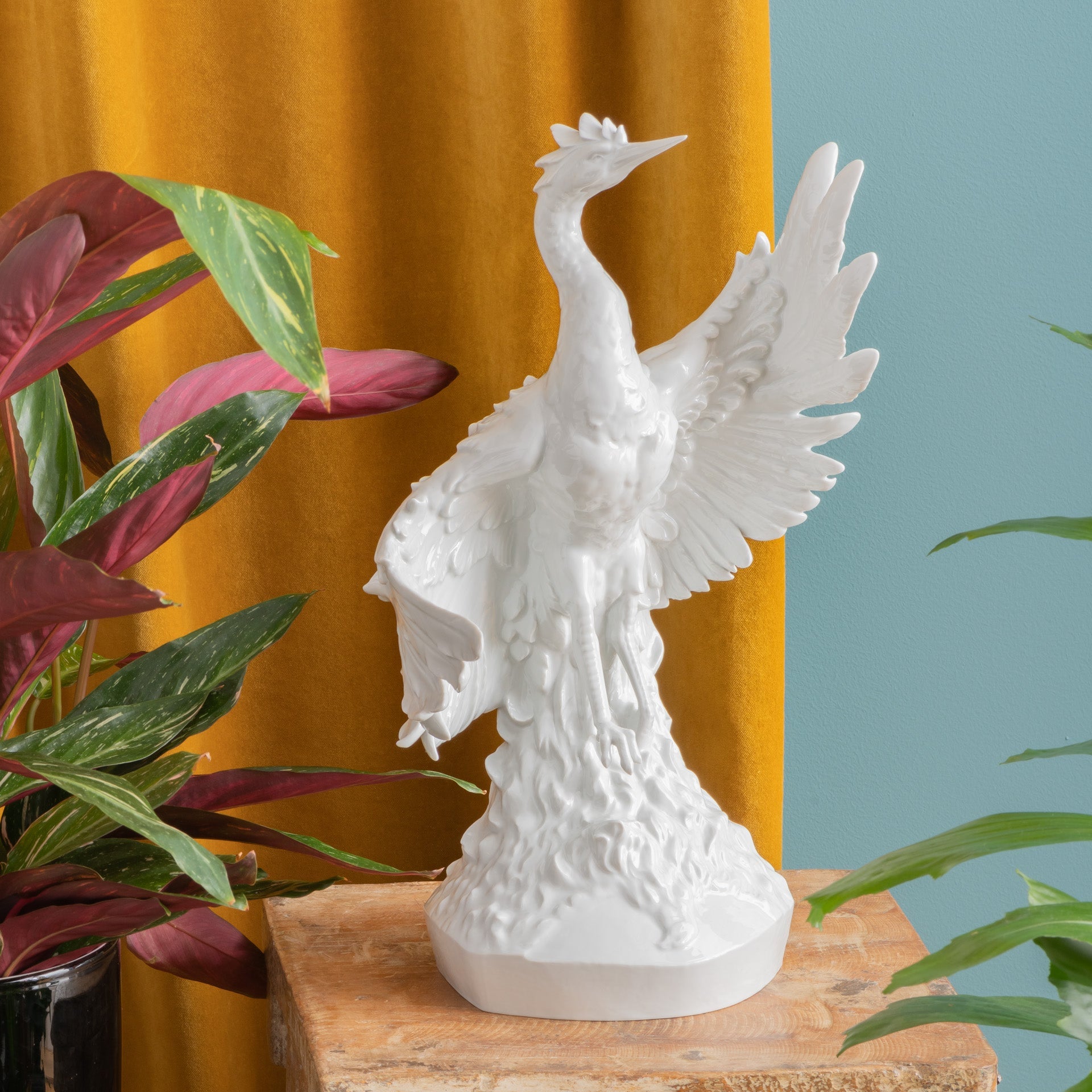 Skulptur Weiß, H 44 cm | Meissen Limitierte Meisterwerke 000084 - 78m30 - Meissen Weimar