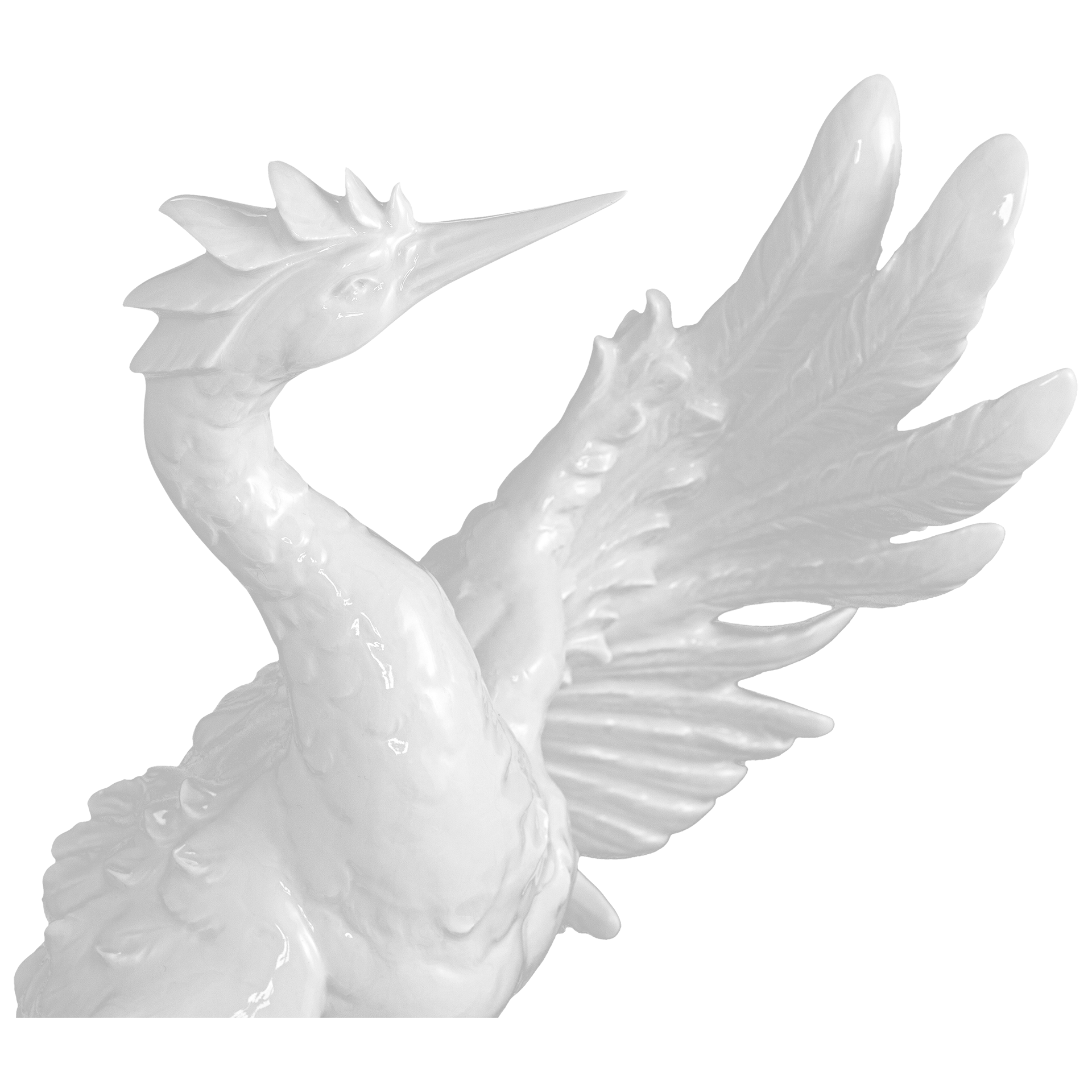 Skulptur Weiß, H 44 cm | Meissen Limitierte Meisterwerke 000084 - 78m30 - Meissen Weimar