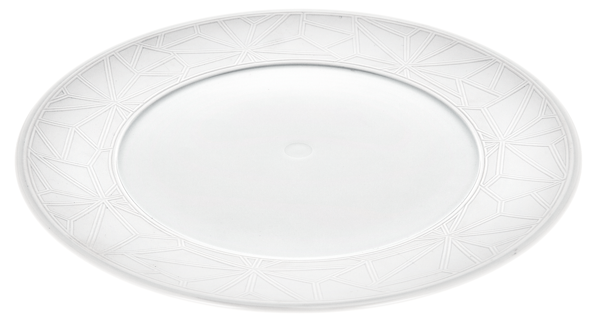 Speiseteller, Biskuit, Weiß, Ø 29 cm | Meissen Vitruv Graphic 860101 - 45479 - Meissen Weimar