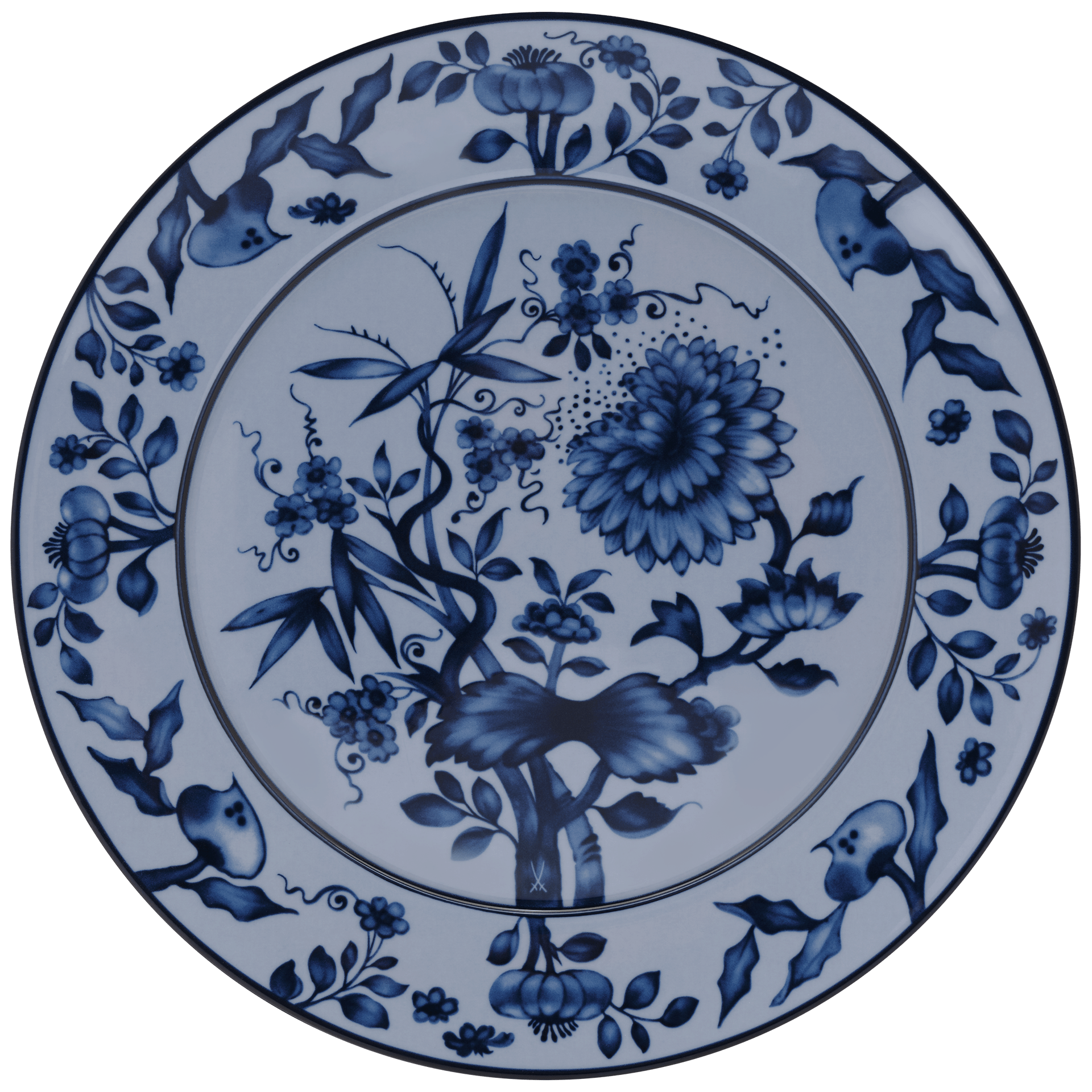 Speiseteller blau Ø 29 cm | Meissen No.41 Zwiebelmuster 79b540-41479 - Meissen Weimar