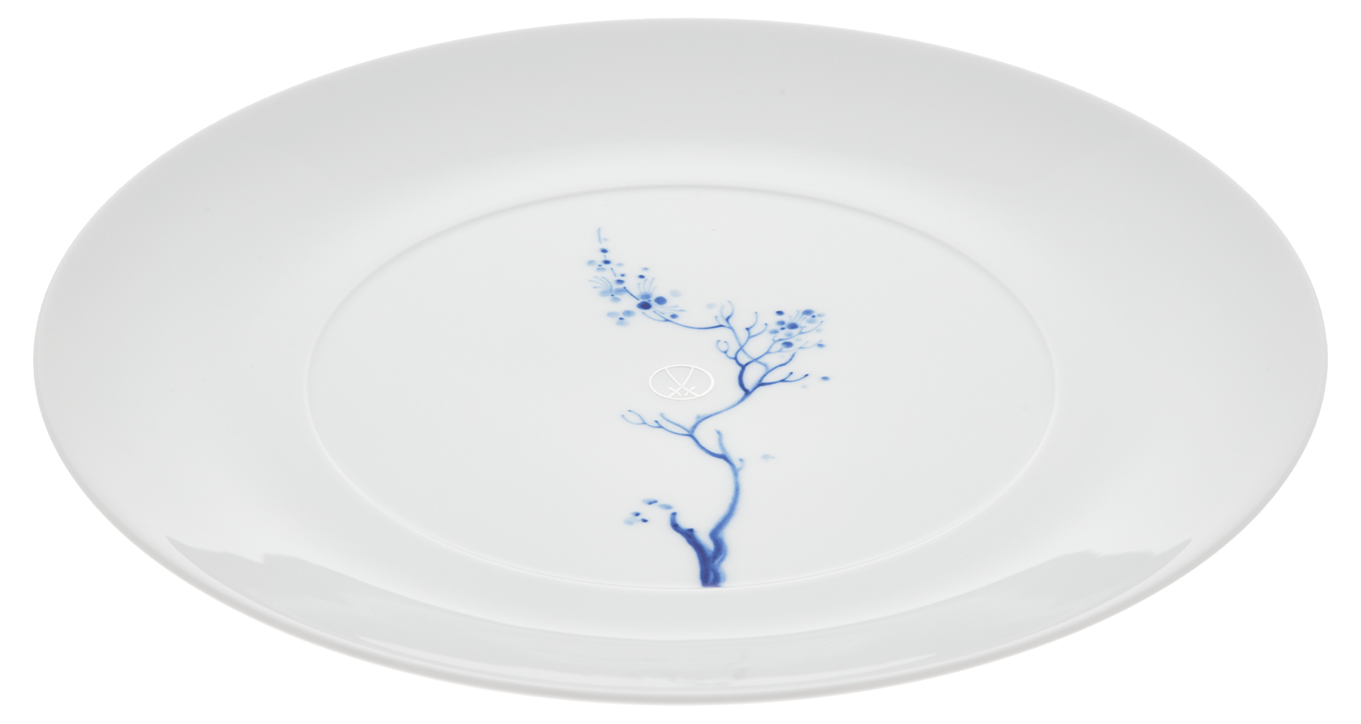 Speiseteller, groß, "Blue Orchid", kobaltblau, Ø 30 cm | Meissen Cosmopolitan 830501 - 37479 - Meissen Weimar