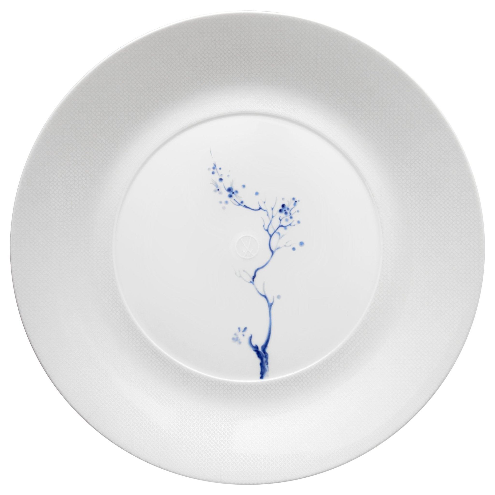 Speiseteller, groß, Blue Orchid White, Ø 30 cm | Meissen Cosmopolitan 79A465 - 37479 - Meissen Weimar
