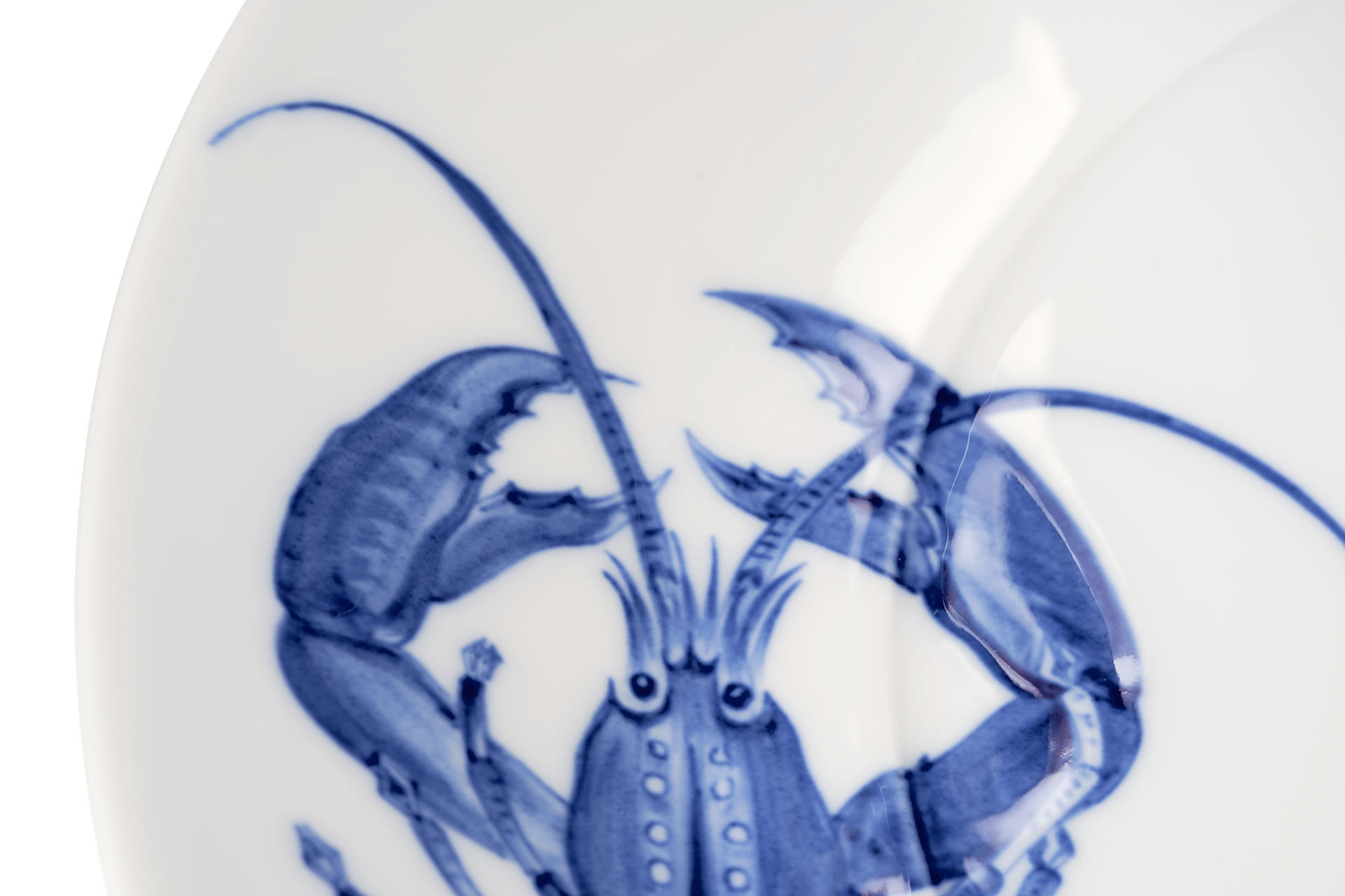 Speiseteller, groß, "Blue Treasures", Hummer, Ø 30 cm | Meissen Cosmopolitan 82a280 - 37479 - Meissen Weimar