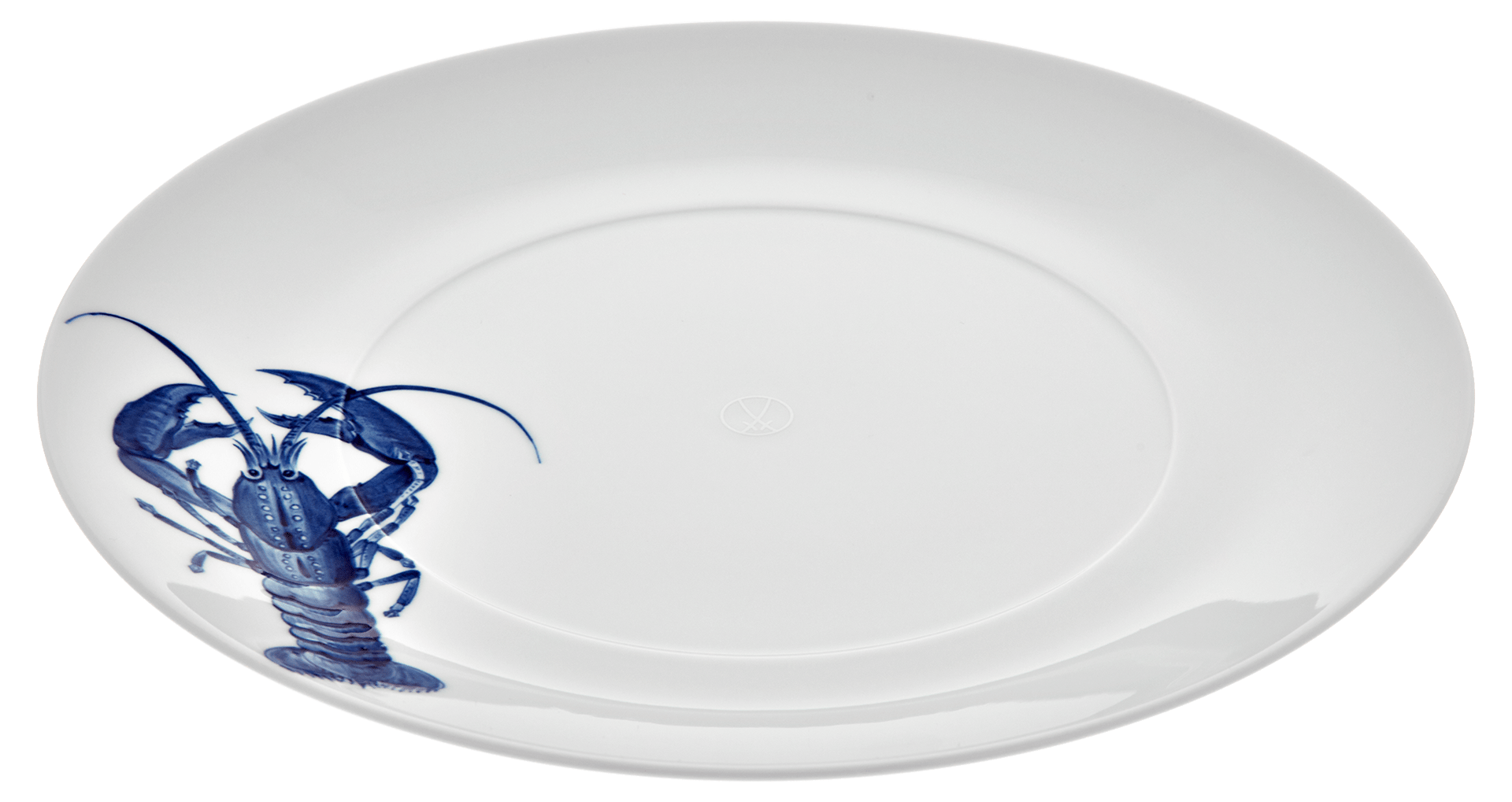 Speiseteller, groß, "Blue Treasures", Hummer, Ø 30 cm | Meissen Cosmopolitan 82a280 - 37479 - Meissen Weimar