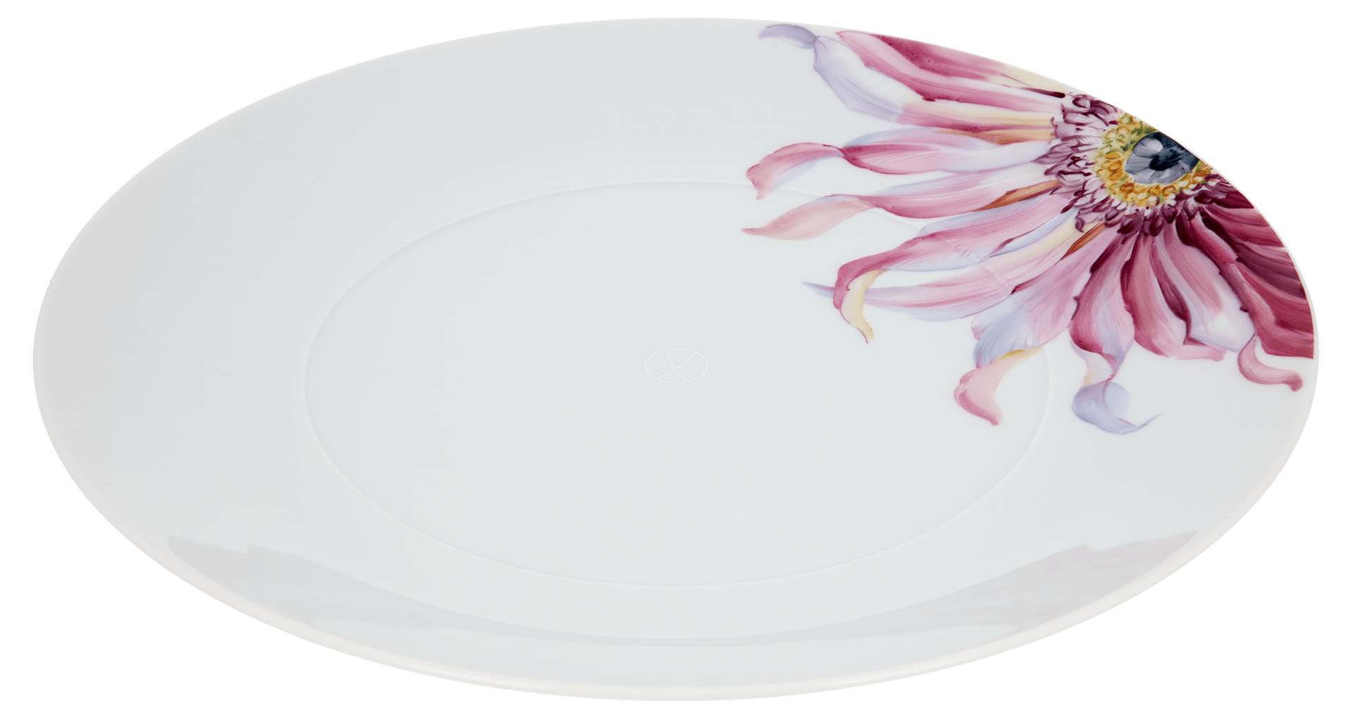 Speiseteller, groß, "Giant Bloom", Gerbera, Ø 30 cm | Meissen Cosmopolitan 61a157 - 37479 - Meissen Weimar