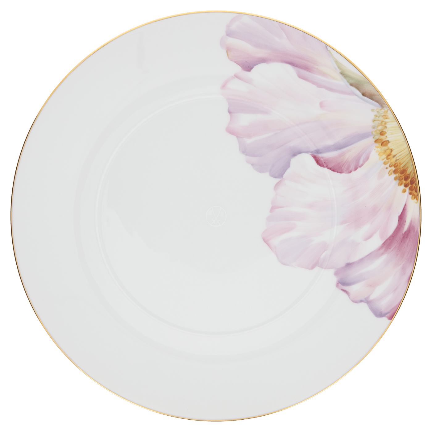 Speiseteller Islandmohn Ø 30 cm Goldrand | Meissen Cosmopolitan 61b158 - 37479 - Meissen Weimar